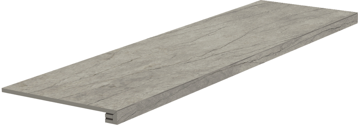Del Conca Boutique Silver Hbo15 Naturale Step plate Lineare G3BO15RG 33x120cm rectified 8,5mm