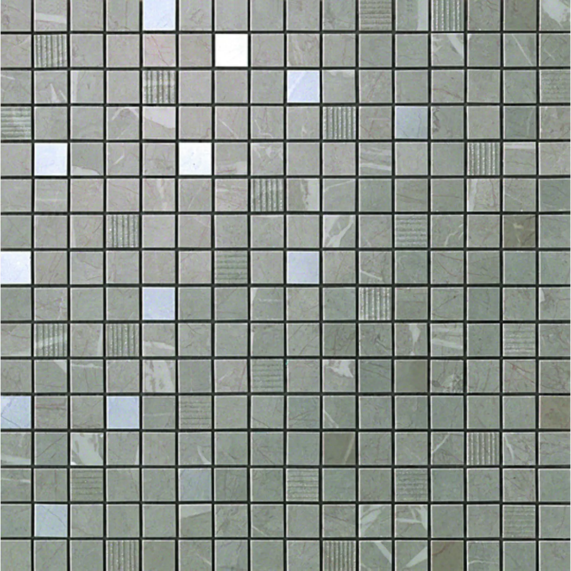 Atlasconcorde Marvel Silver Dream Lucido Mosaic ASCR 30,5x30,5cm rectified