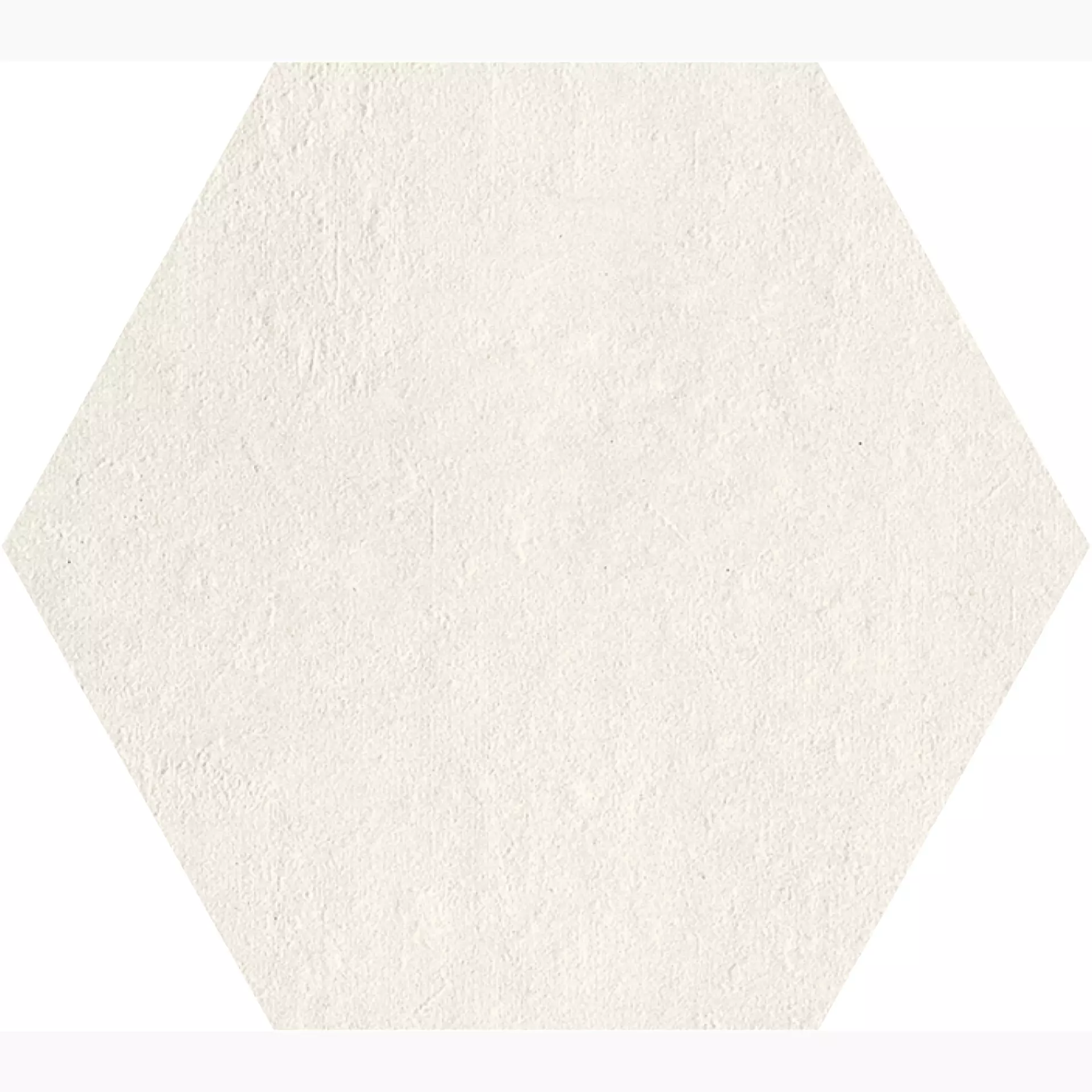 Gigacer Light Bianco Gesso Bianco PO9ESAGESSO matt 16x18cm Dekor Small Hexagon 6mm