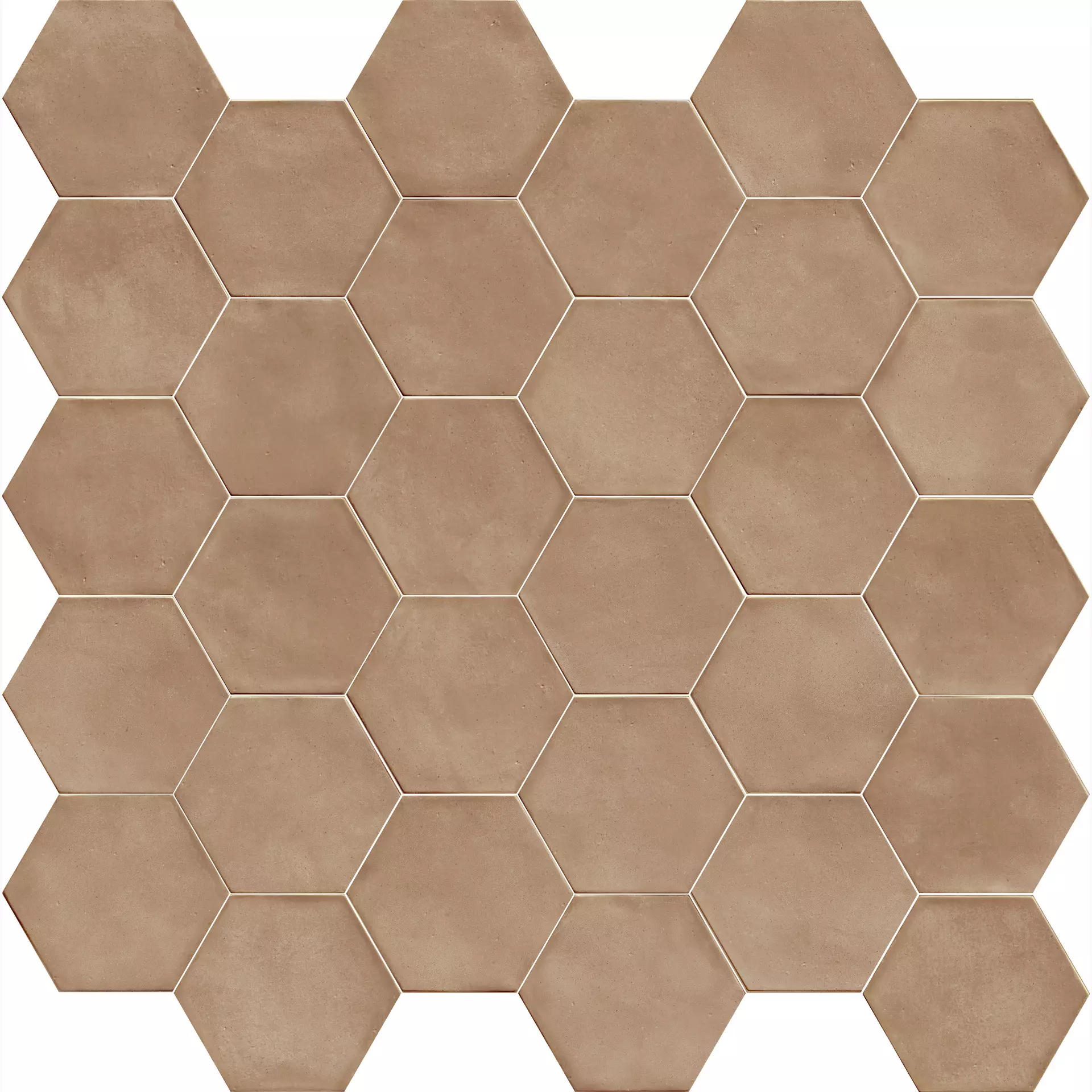 Marazzi Artcraft Coccio Naturale – Matt Coccio MGSY matt natur 18,2x21cm Hexagon 9,5mm