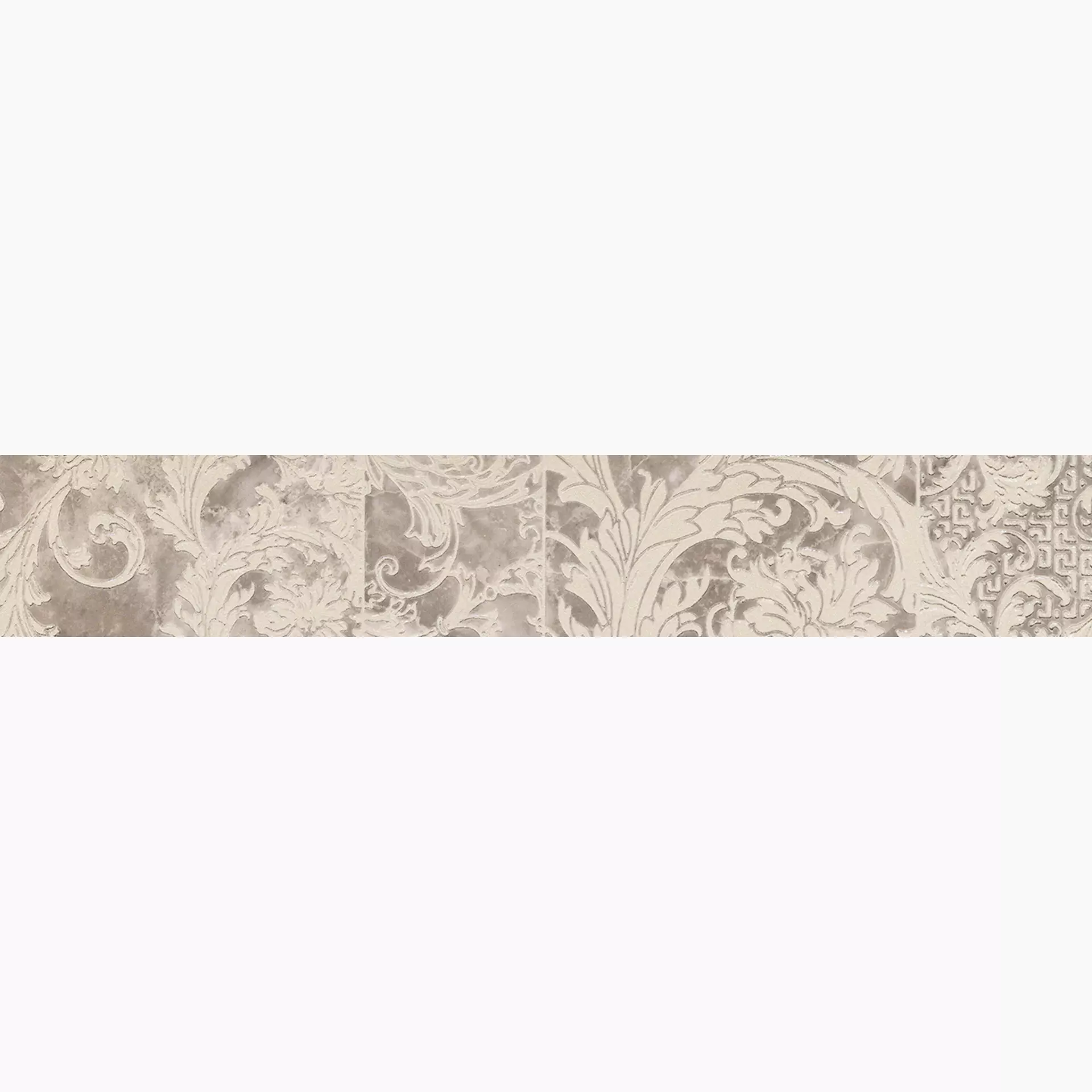 Versace Marble (Gar) Grigio Lux Grigio G0240736 9,8x58,5cm Band Patchwork rektifiziert 9,5mm