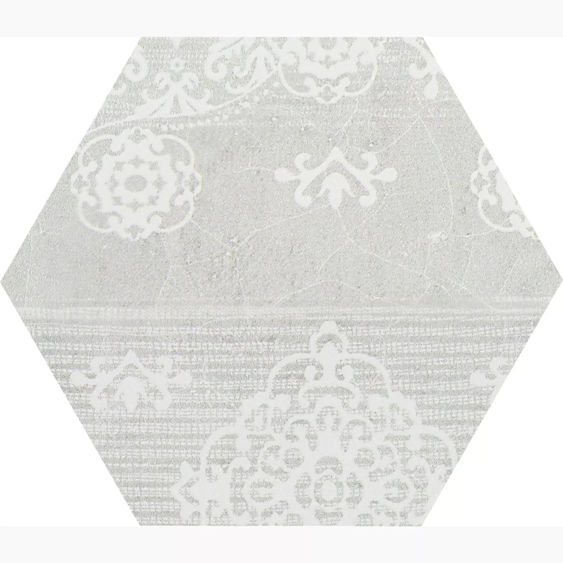 Provenza Gesso Natural White Naturale Esagona Patchwork E3F0 25,5x29,4cm 9,5mm