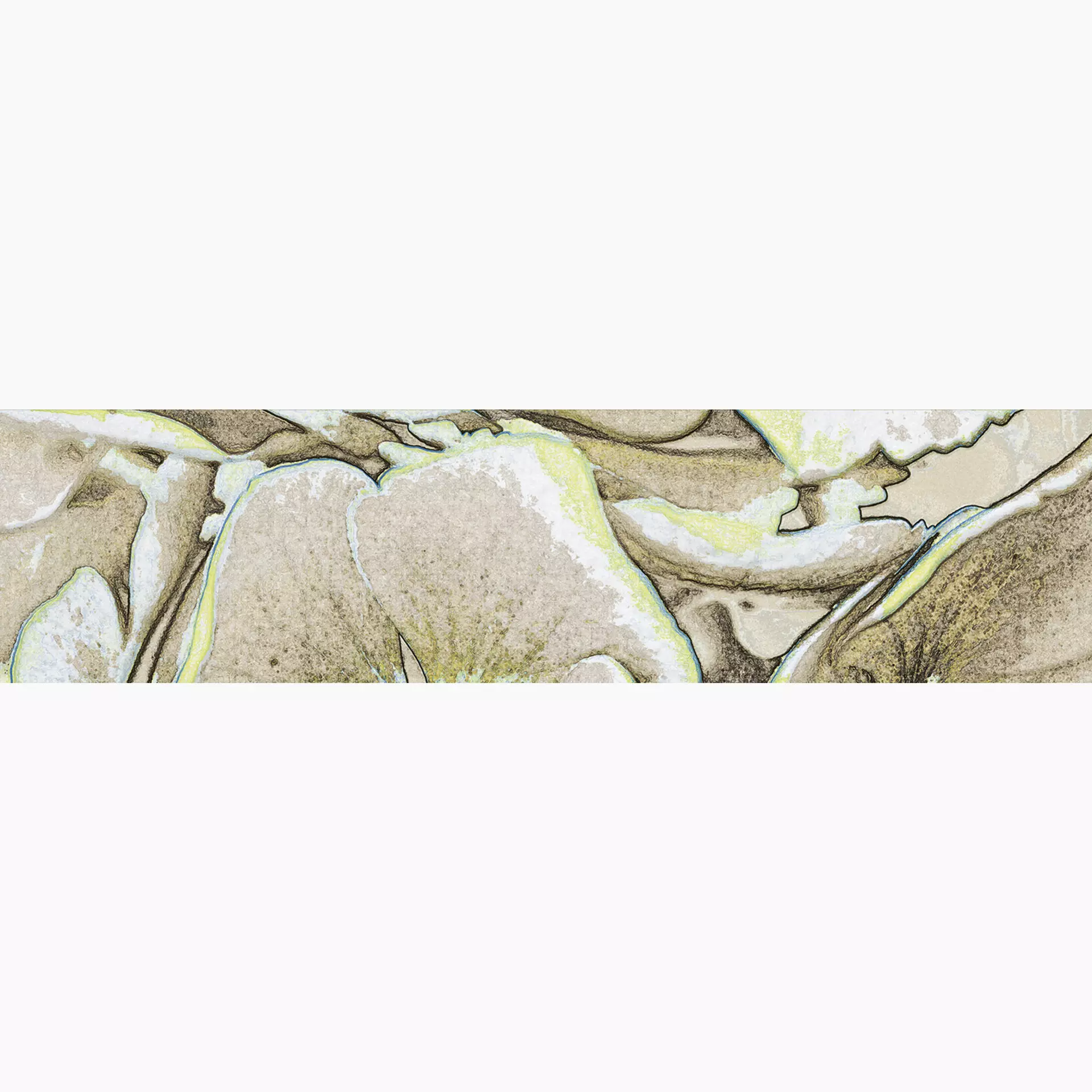 Villeroy & Boch Rocky.Art Limelight Vilbotouch Matt Decor 2356-CB65 30x120cm rectified 10mm