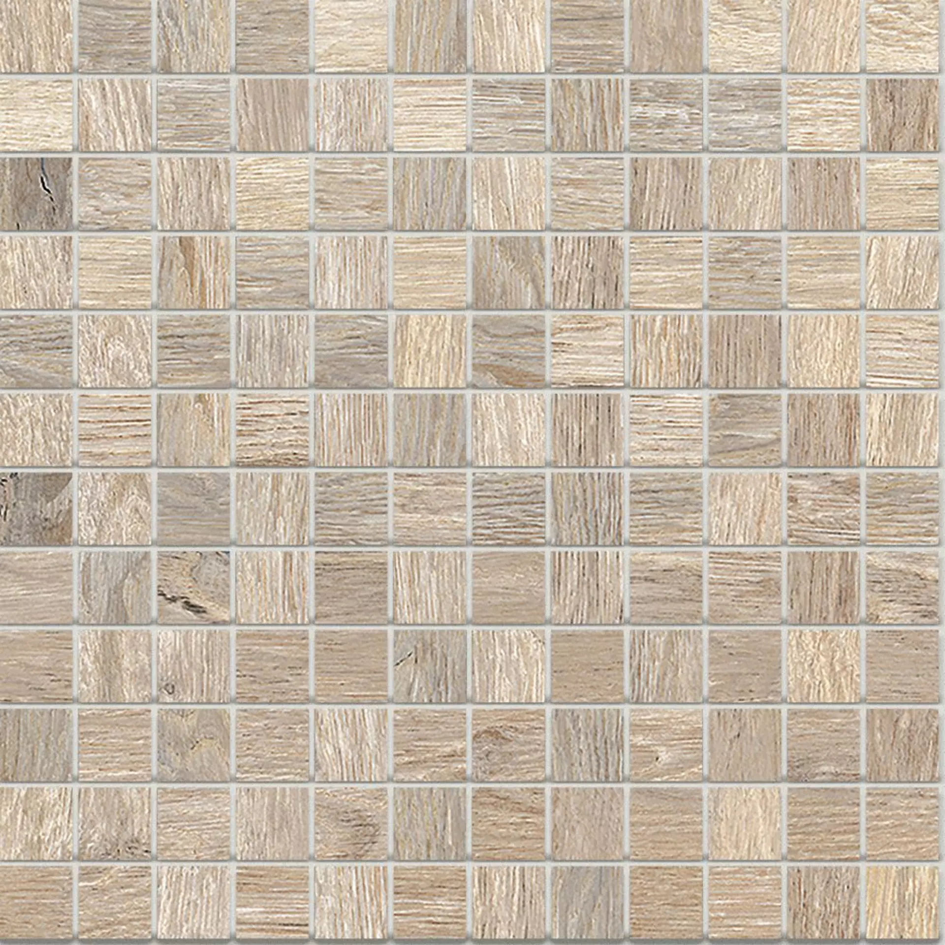 Monocibec Woodtime Castagno Naturale Mosaic su rete 0089529 30x30cm 9mm