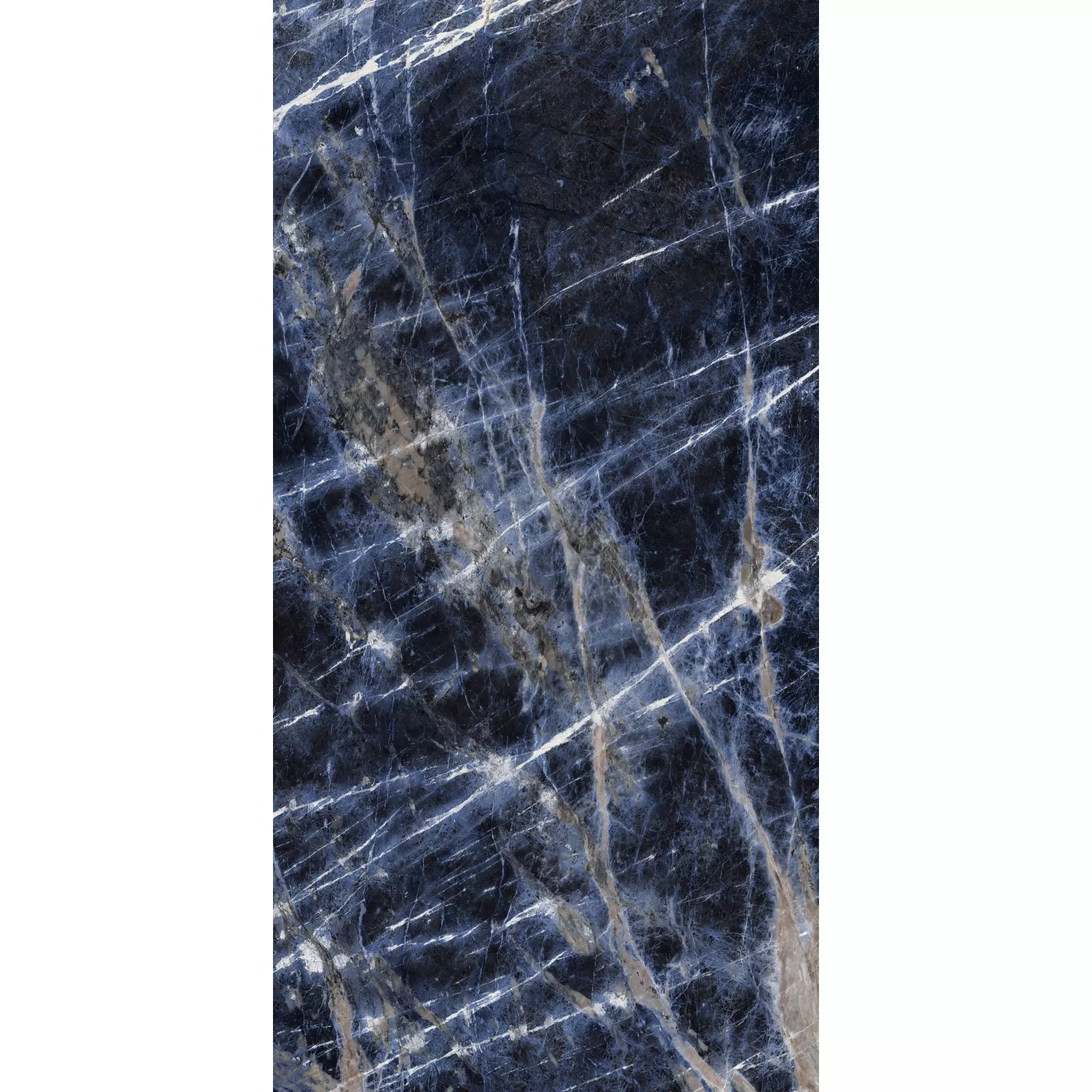 Marazzi Grande Marble Look Sodalite Blu Lux Book Match A Stuoiato M9FR 160x320cm rectified 6mm