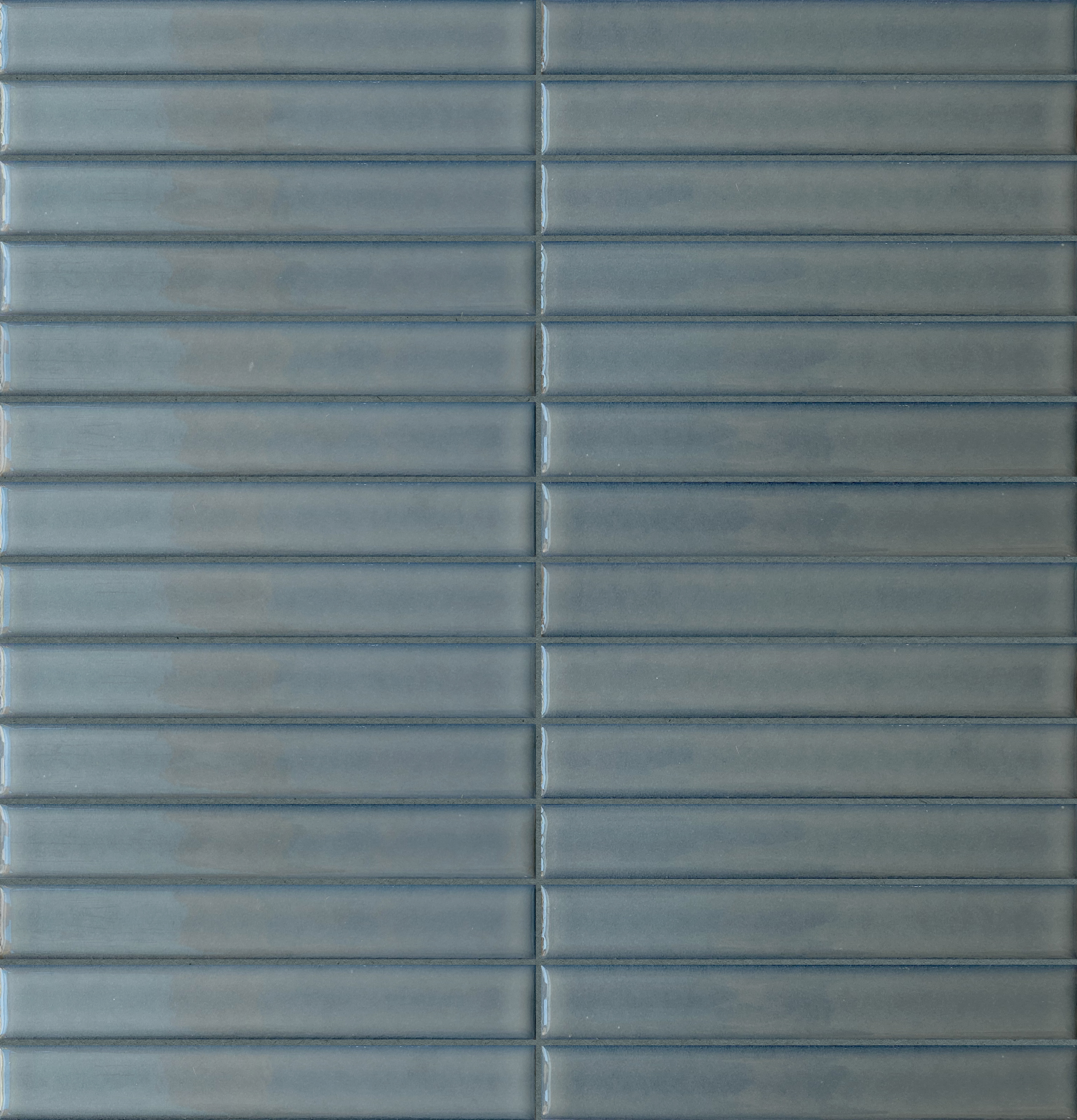 Terratinta Mosaico Stick Fjord Blue Glossy Fjord Blue TTST38MSG glaenzend 29x30cm Mosaik 5,5mm