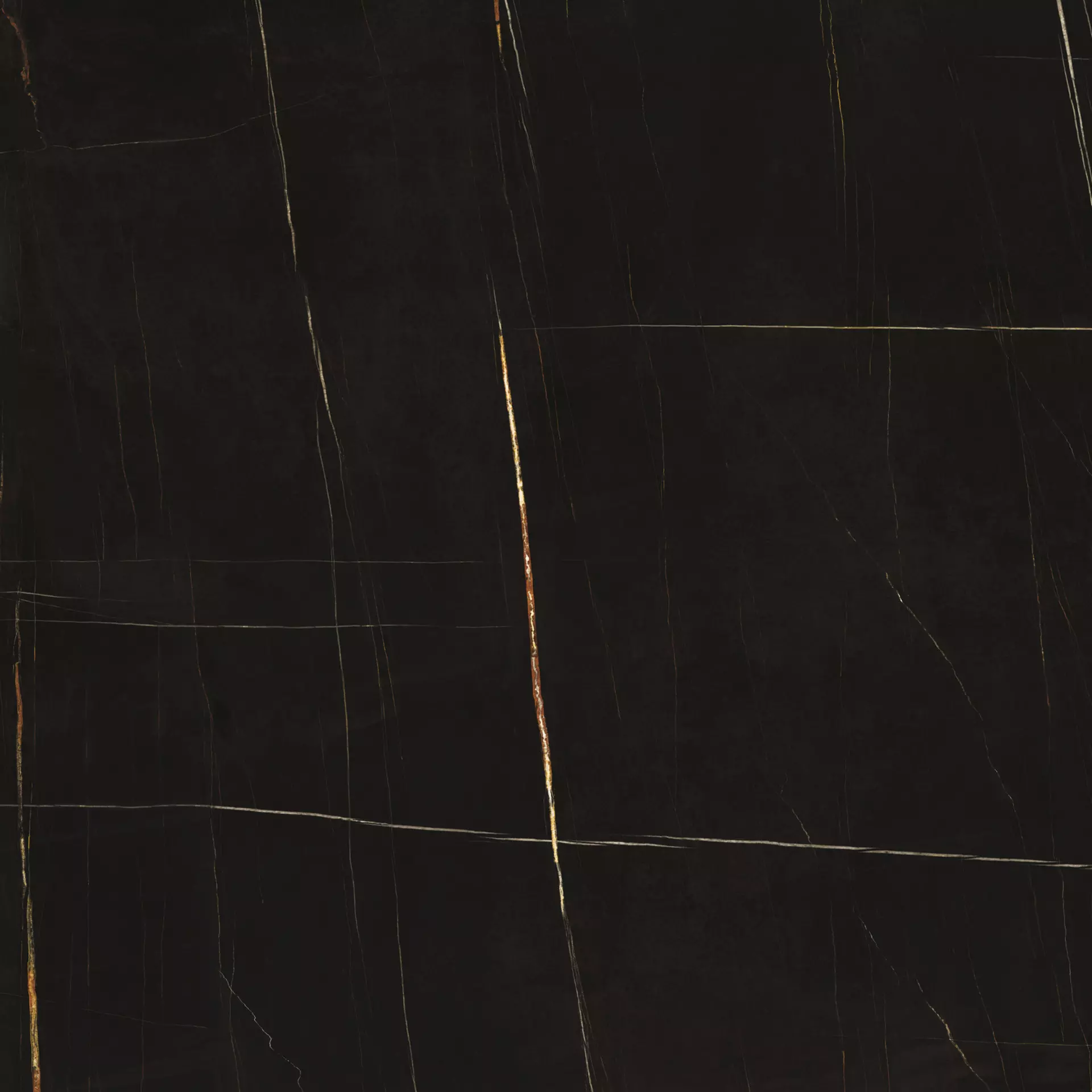 Ariostea Ultra Marmi Sahara Noir Levigato Silk Sahara Noir UM6SK150585 geschliffen silk 150x150cm 6mm