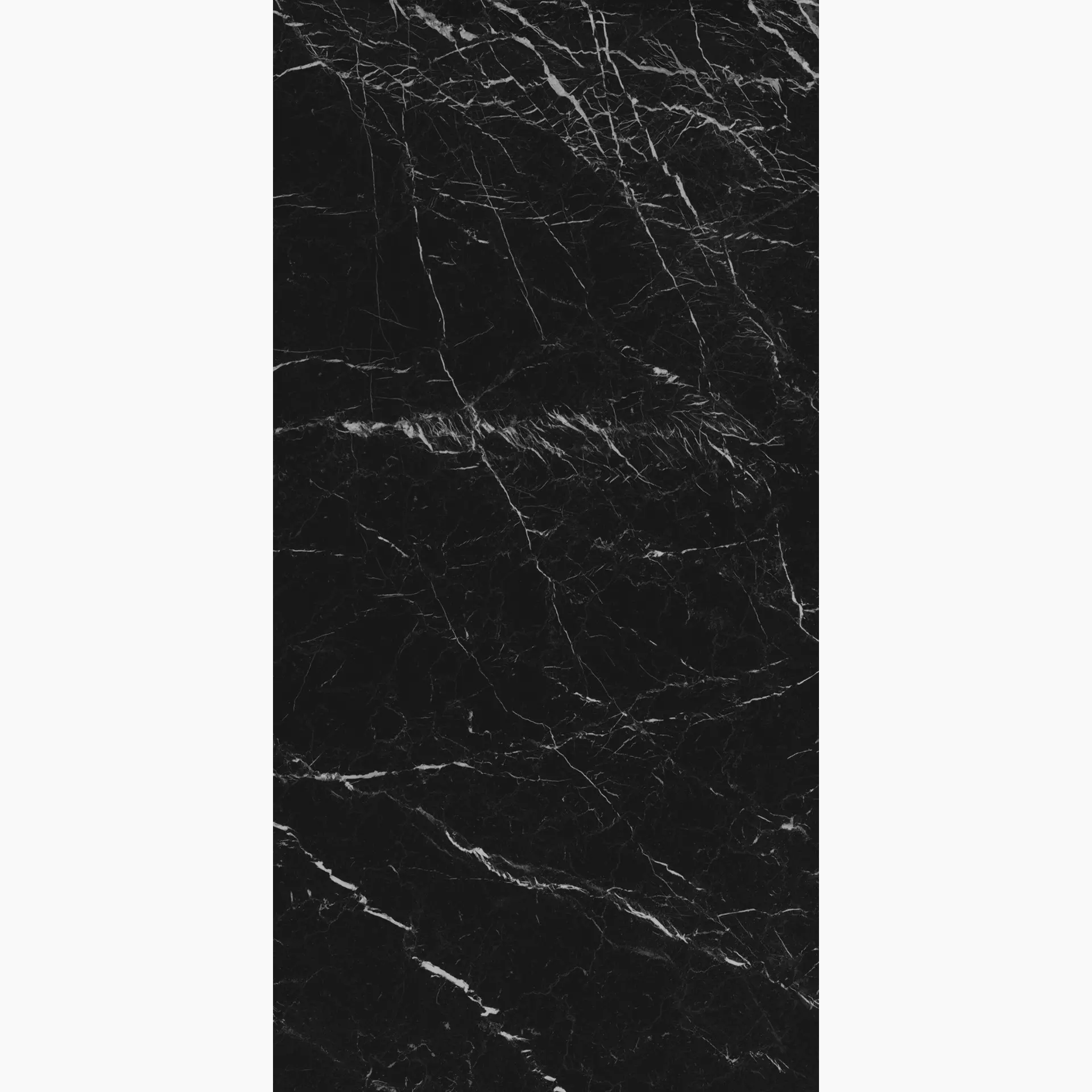 Bodenfliese,Wandfliese Marazzi Grande Marble Look Elegant Black Naturale – Matt Elegant Black M10Y matt natur 120x240cm rektifiziert 6mm