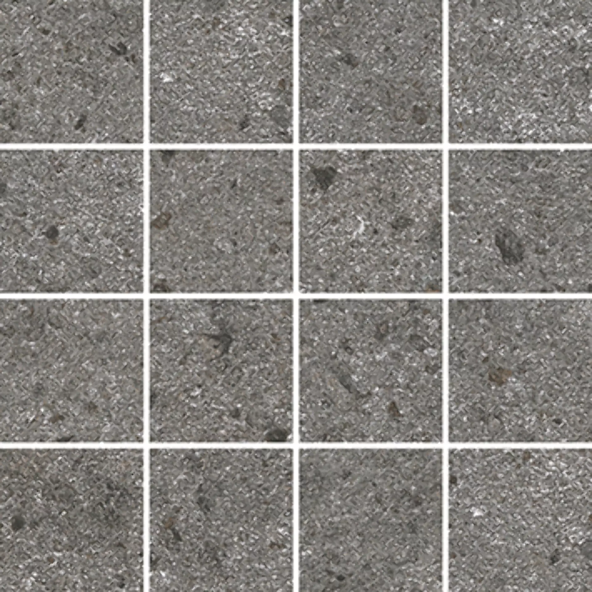 Wandfliese,Bodenfliese Villeroy & Boch Aberdeen Slate Grey Matt Slate Grey 2013-SB90 matt 7,5x7,5cm Mosaik (7,5x7,5) rektifiziert 10mm