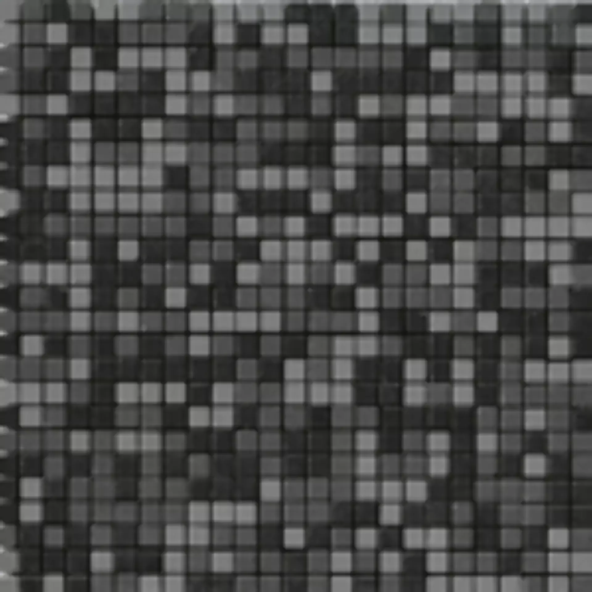 Casalgrande Architecture Medium Grey – Dark Grey – Black Naturale – Matt Mosaic B 4704249 30x30cm rectified