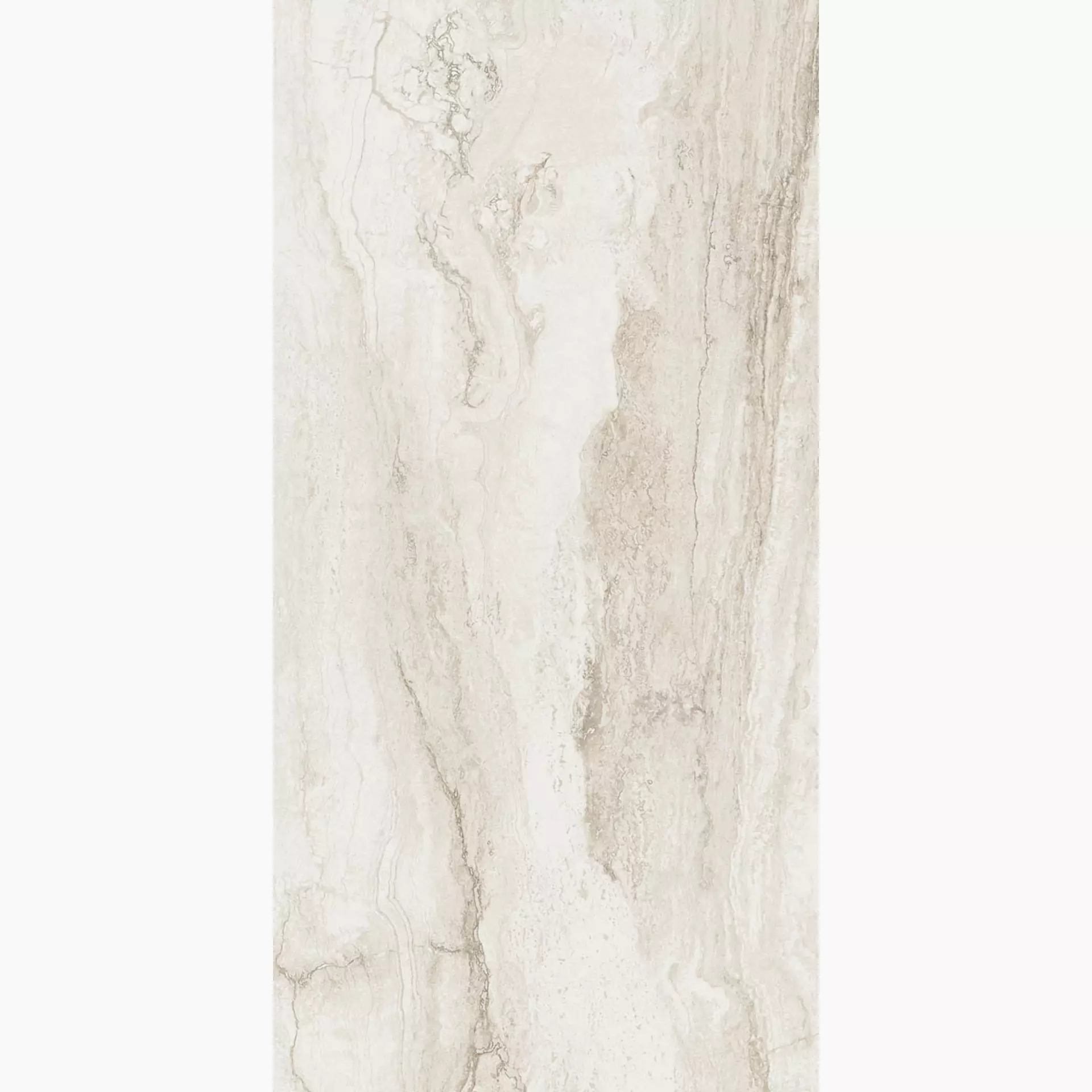 La Faenza Bianco White Honed Flat Glossy 166259 90x180cm rectified 10mm - TRA ON 9018 LP