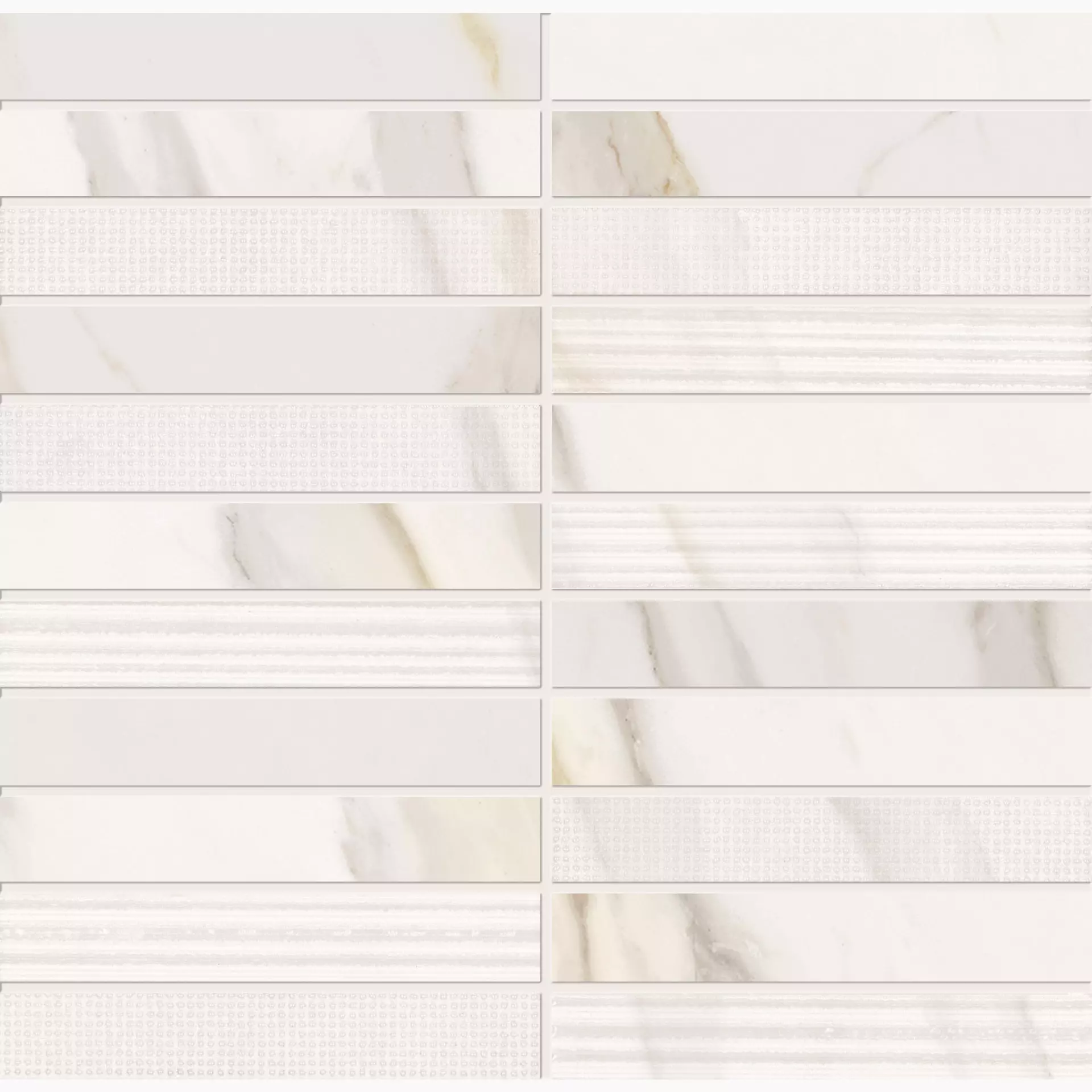 Supergres Puritym.Wall Calacatta Naturale – Matt Calacatta PLC3 matt natur 30,5x30,5cm Brick rektifiziert 8,5mm