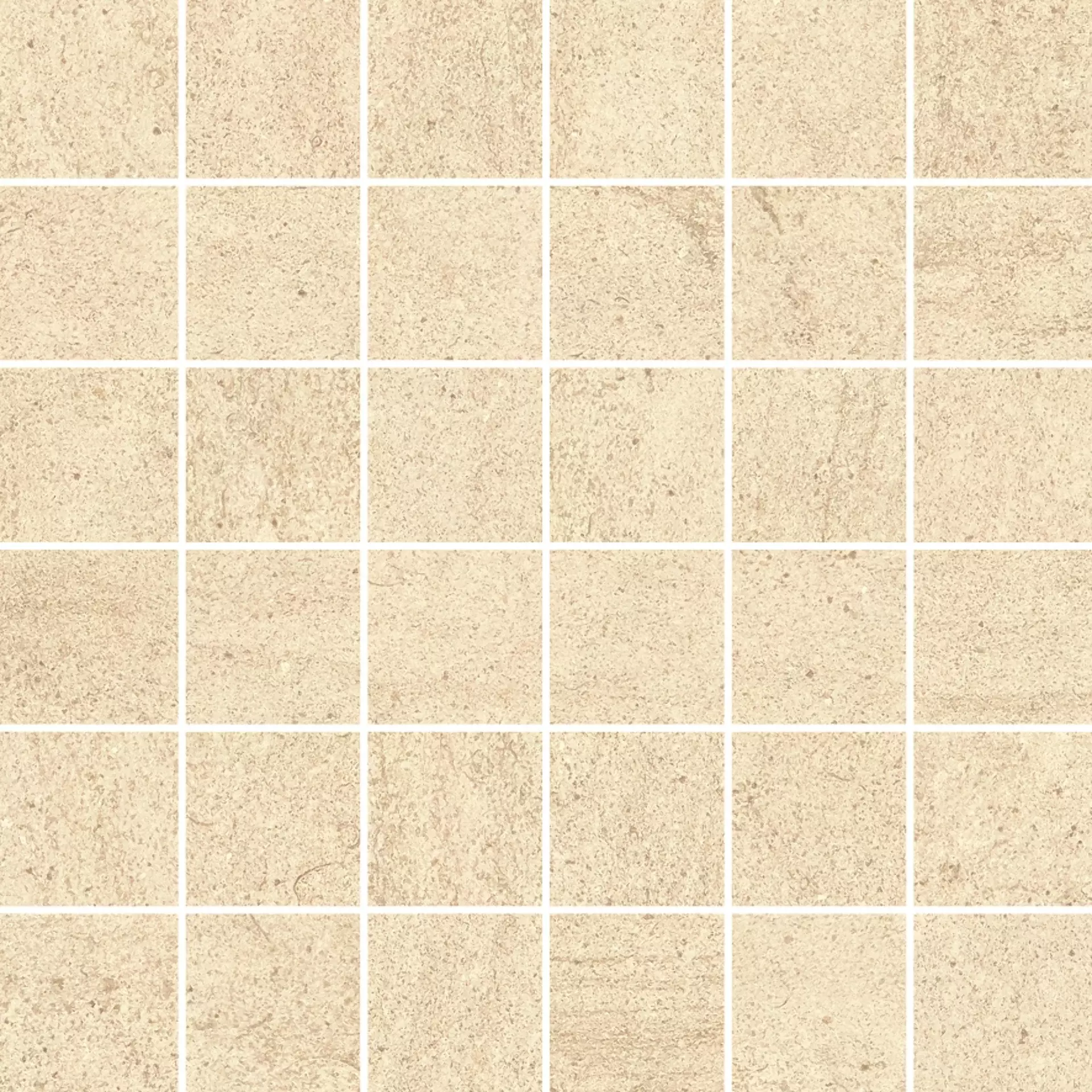 Margres Hybrid White Touch Mosaic 5x5 B25M33HB1T 30x30cm rectified 10,5mm