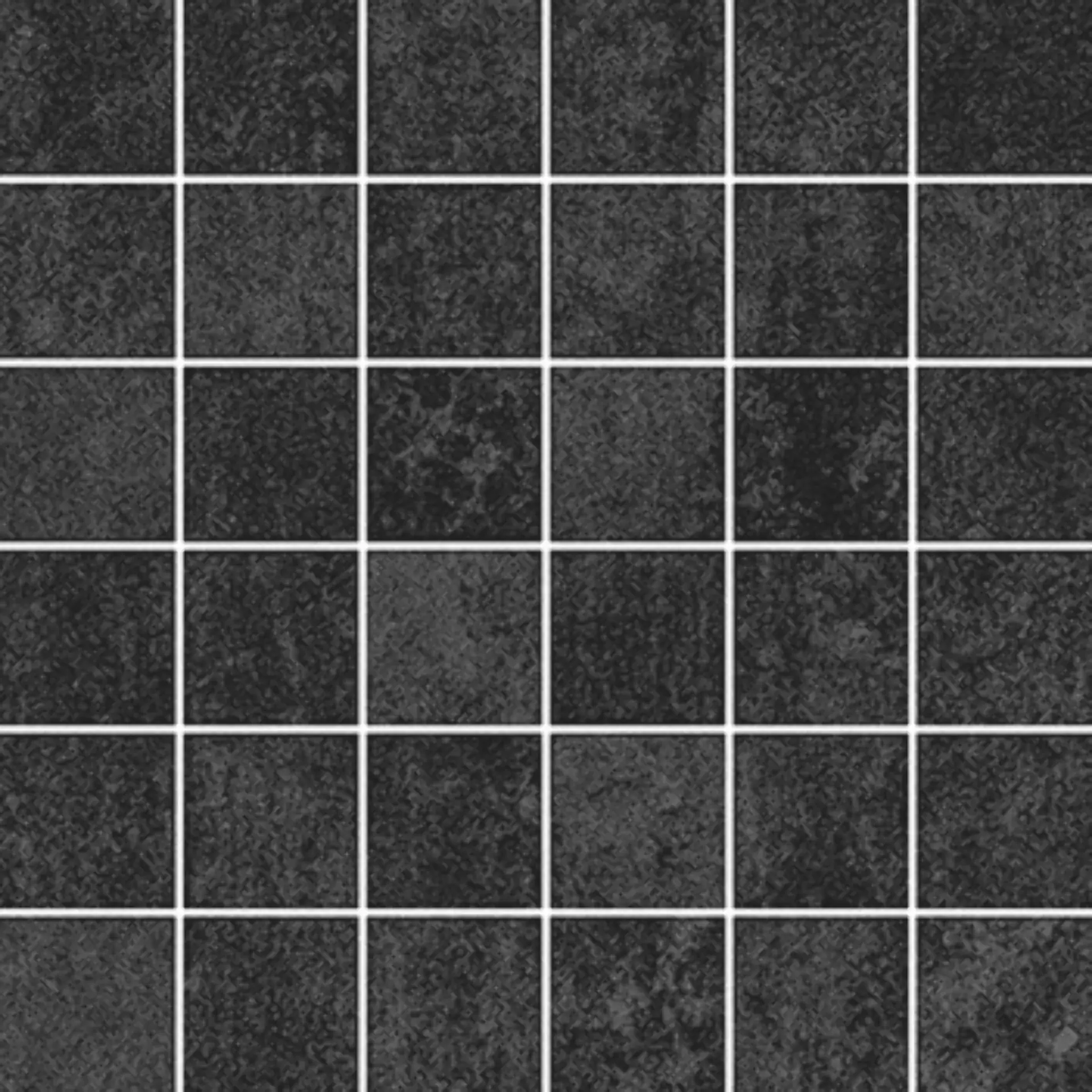 Wandfliese,Bodenfliese Villeroy & Boch Daytona Dark Grey Matt Dark Grey 2706-BP90 matt 5x5cm Mosaik (5x5) rektifiziert 6mm