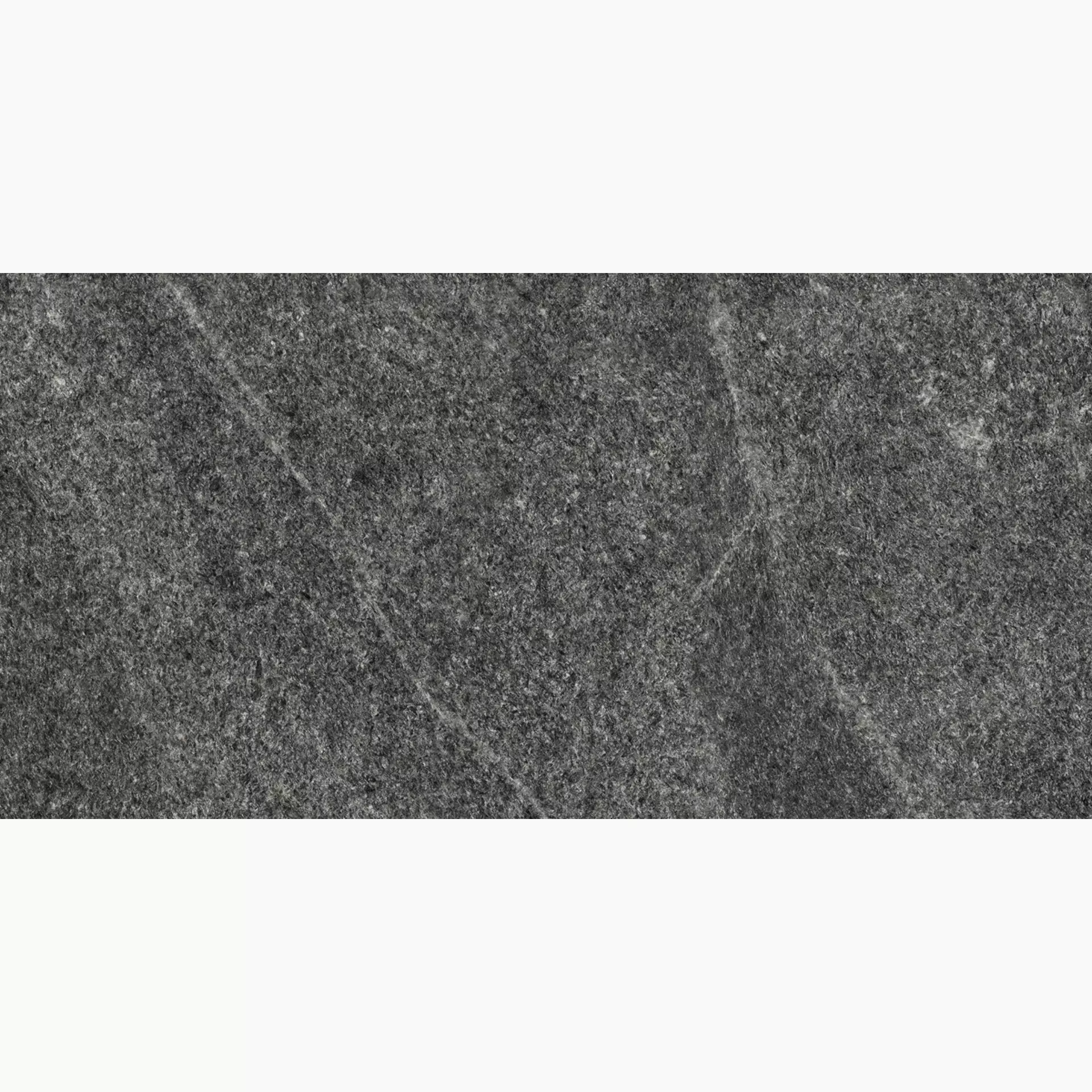 Bodenfliese,Wandfliese Marazzi Mystone Quarzite Black Strutturato Black MZU1 strukturiert 30x60cm rektifiziert 10mm