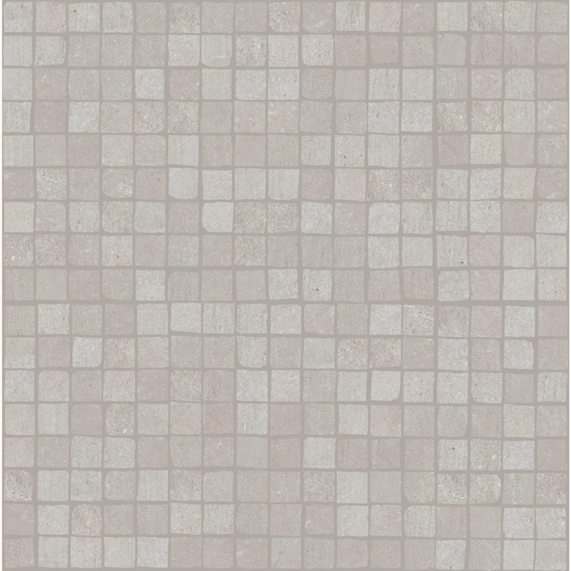 Bodenfliese,Wandfliese Marazzi Plaster Grey Naturale – Matt Grey MMCK matt natur 30x30cm Mosaik 9,5mm