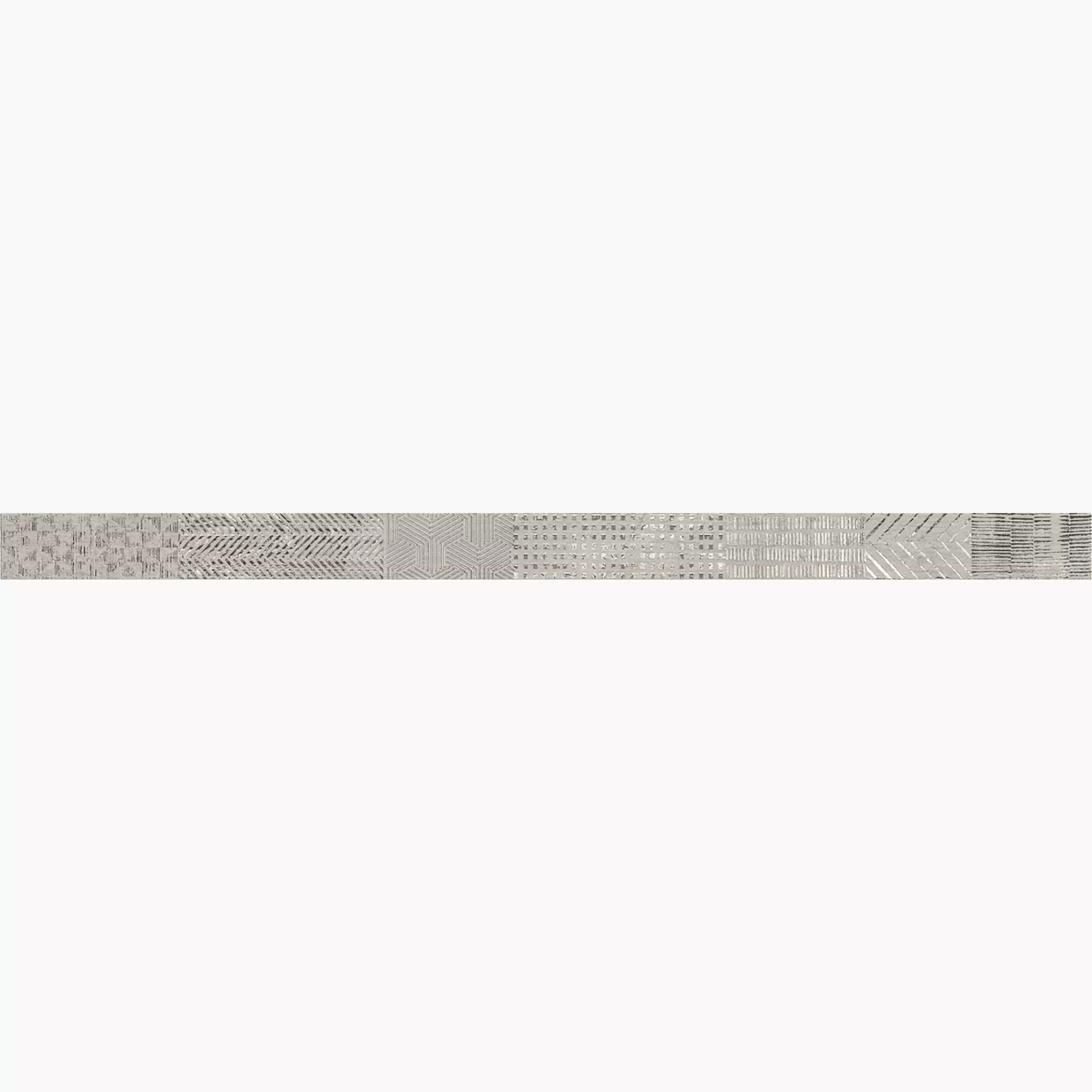 MGM Fabric Grey Border Handmade FABGRELISHAND 5,8x90cm rectified 10,2mm