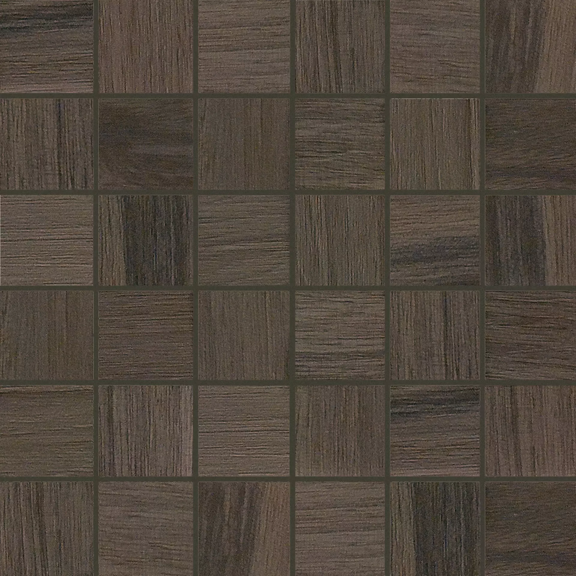 Florim Wooden Tile Of Casa Dolce Casa Brown Naturale – Matt Brown 741932 matt natur 30x30cm Mosaik Sfalsato 5x5 9mm