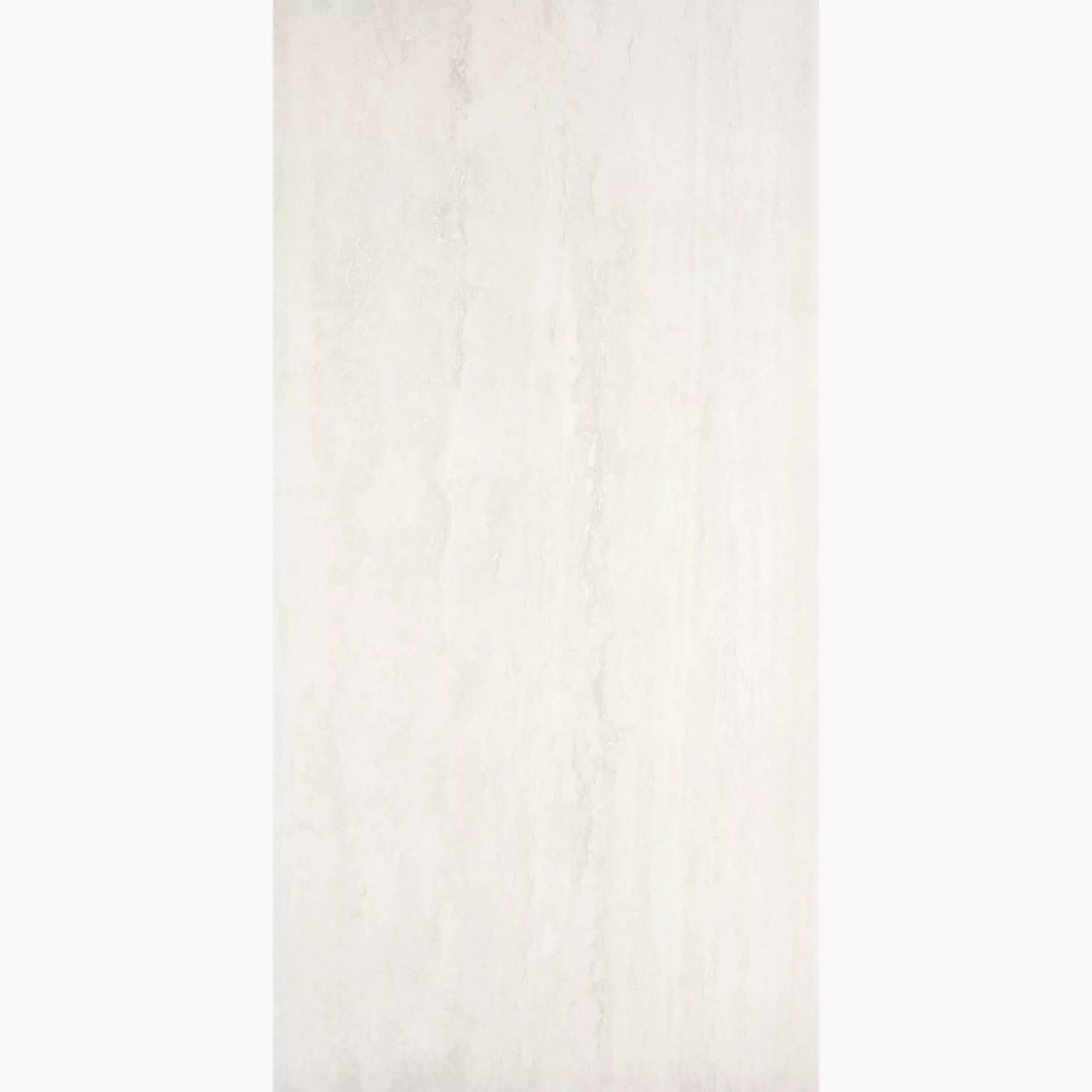 Refin Prestigio Travertino Bianco Lucido Bianco ON96 glaenzend 75x150cm rektifiziert 9mm