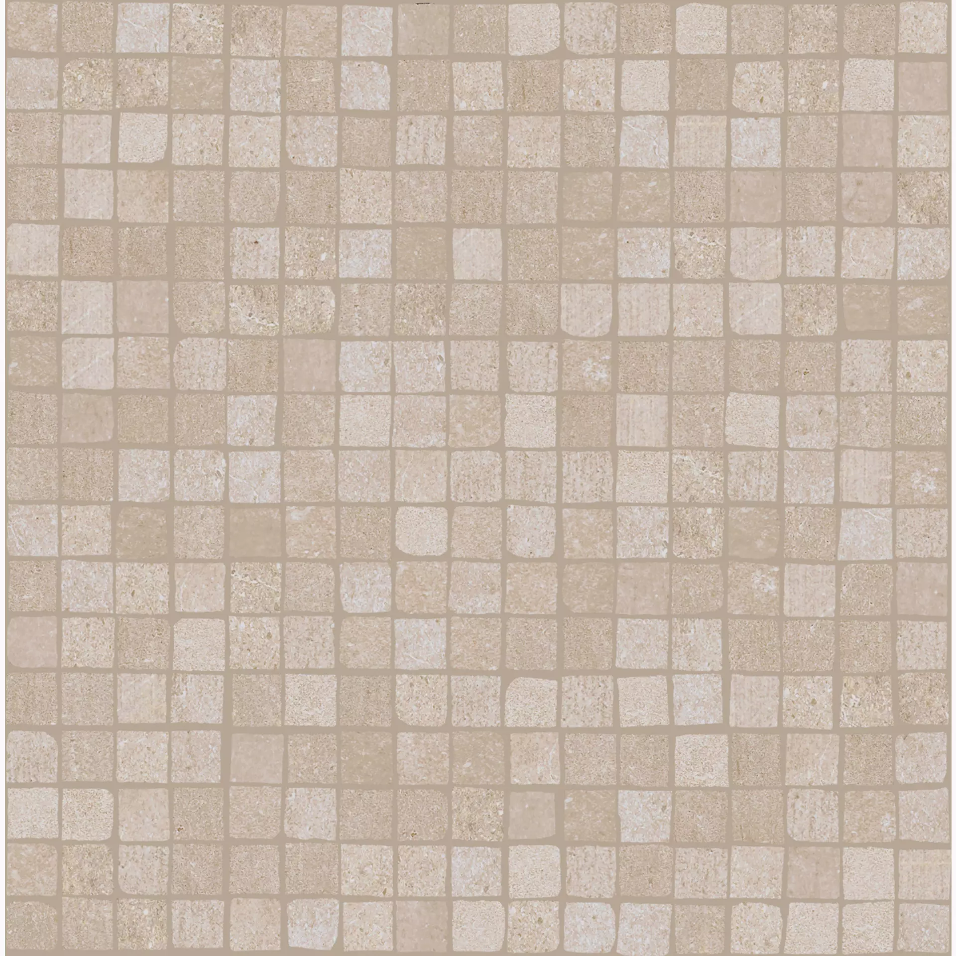 Bodenfliese,Wandfliese Marazzi Plaster Sand Naturale – Matt Sand MMCH matt natur 30x30cm Mosaik 9,5mm