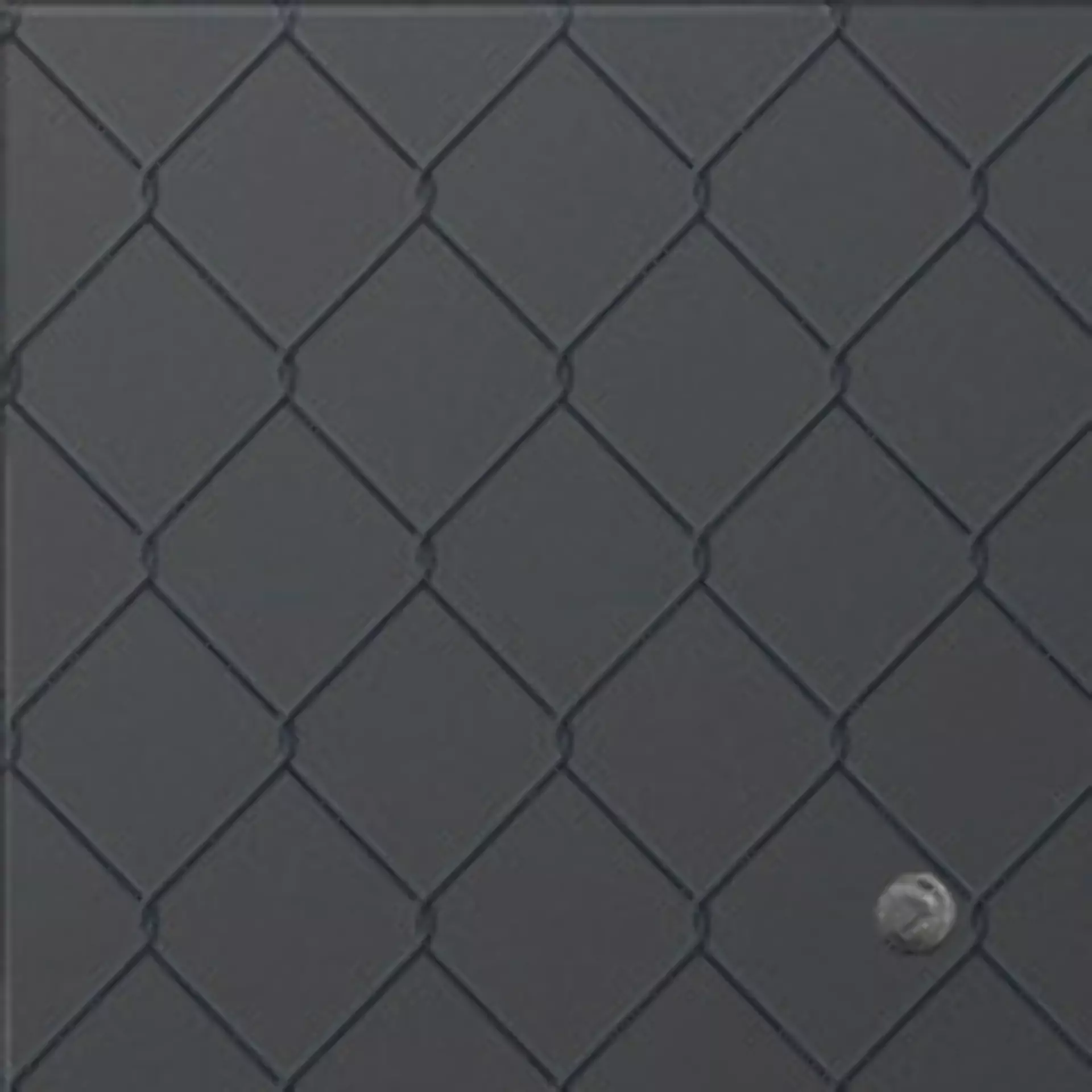 Diesel Fence Grey Glossy Decor Coin 563235MON 20x20cm 7,5mm