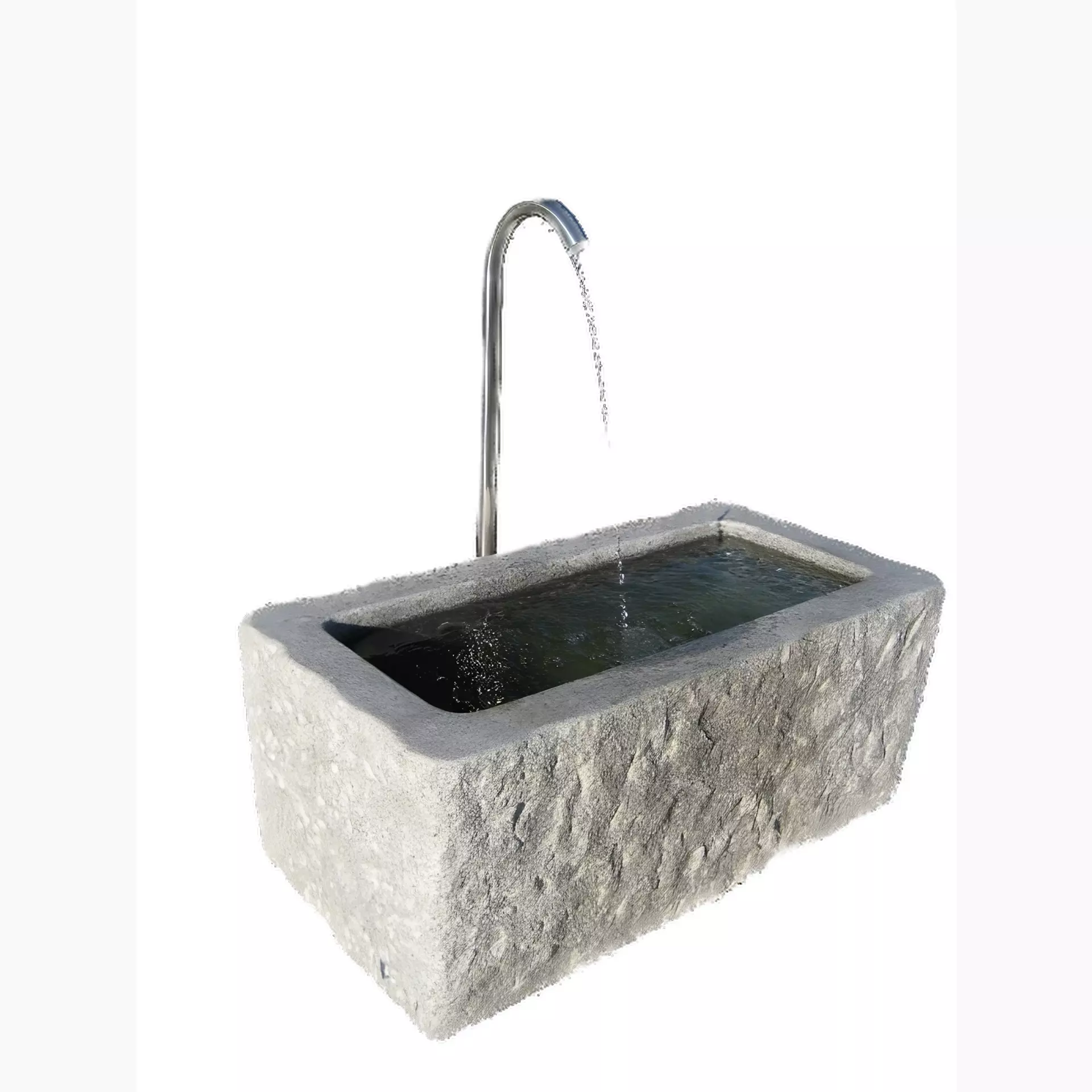 Natural Stone Fountain Grey Granit A4 70x110x50cm