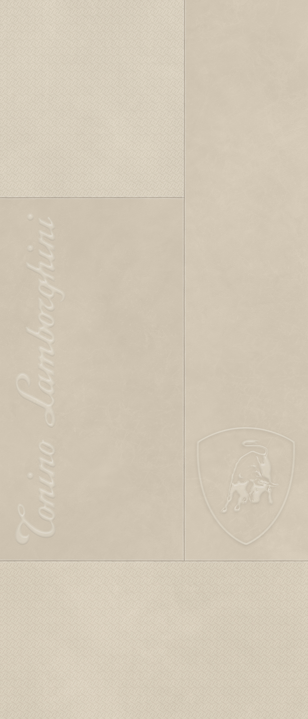 Tonino Lamborghini Korium Beige Naturale Square Logo 167450 naturale 120x280cm rectified 6mm