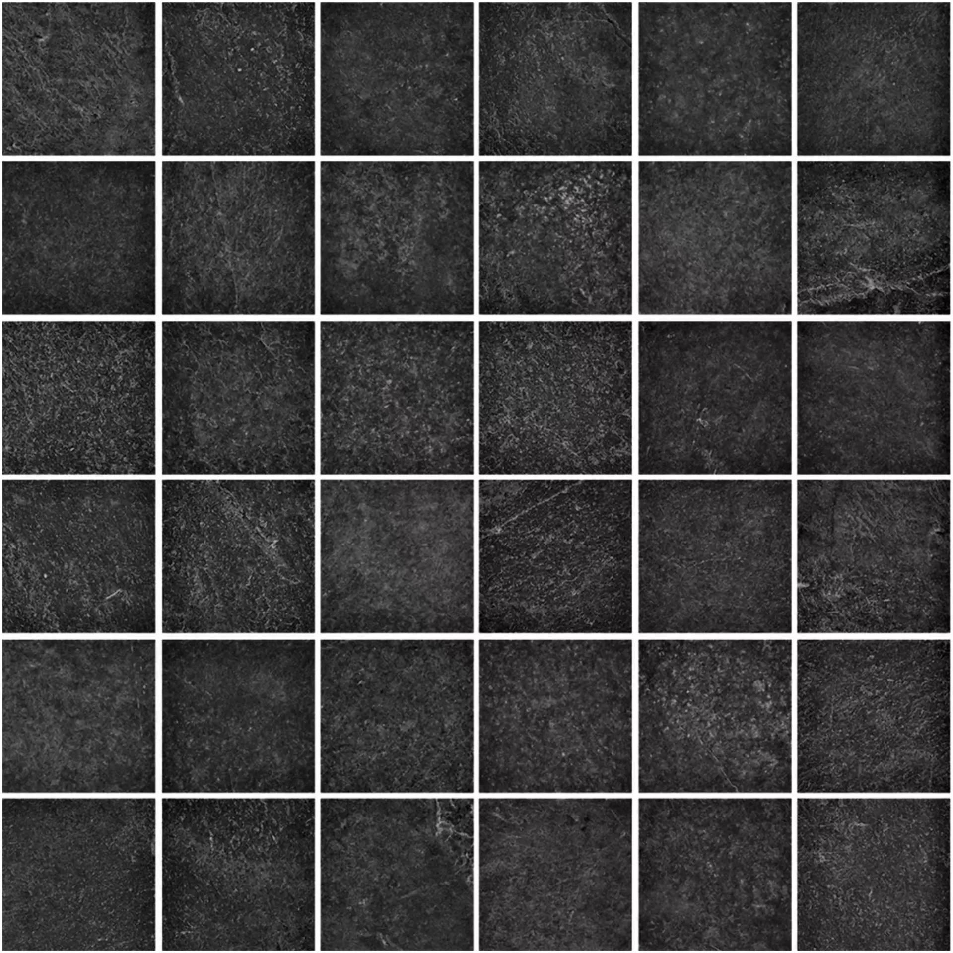Ragno Realstone Slate Black Naturale – Matt Mosaik R6GZ 30x30cm 10mm
