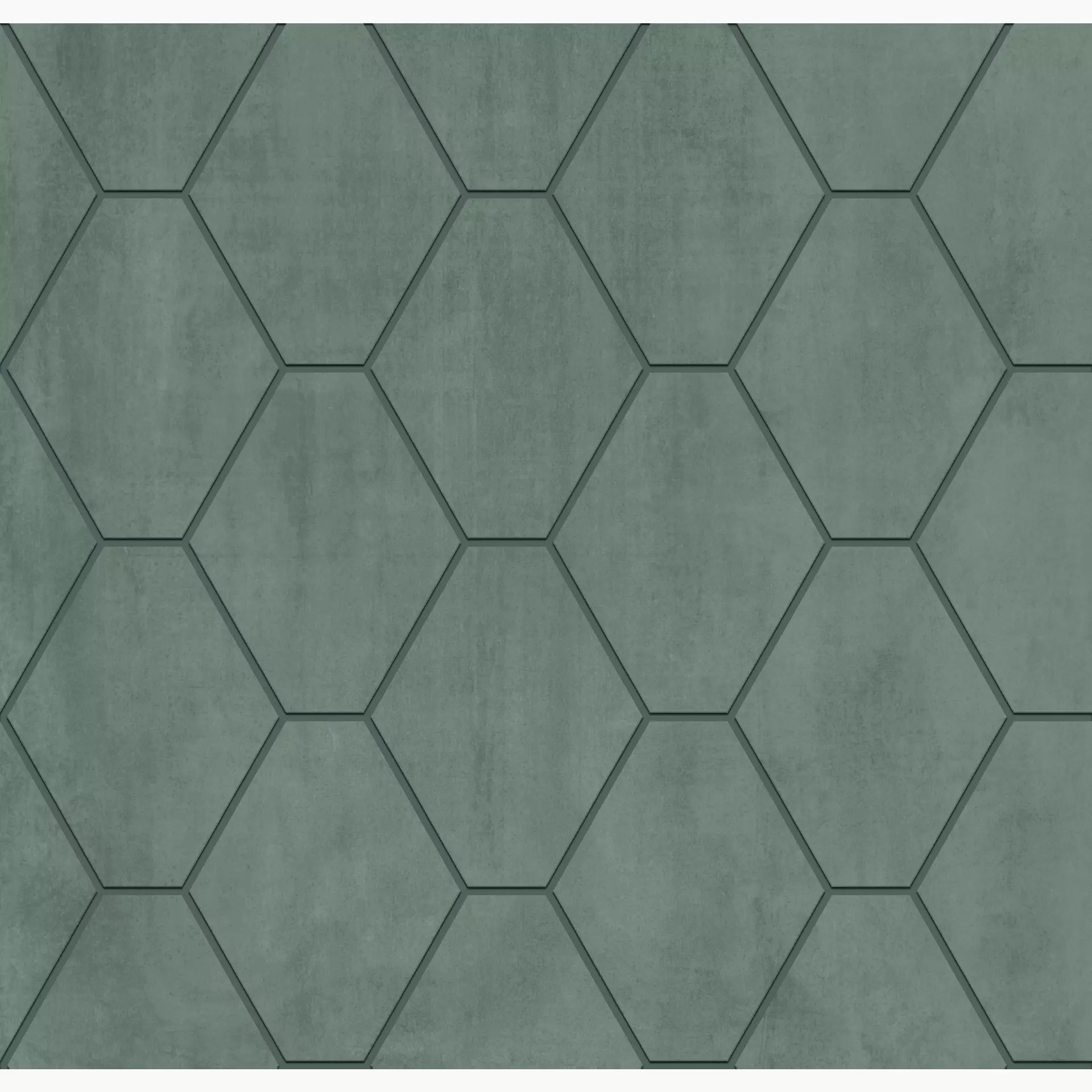 KRONOS Metallique Lame Naturale Mosaic Hexa ME081 31,1x32,2cm 9mm