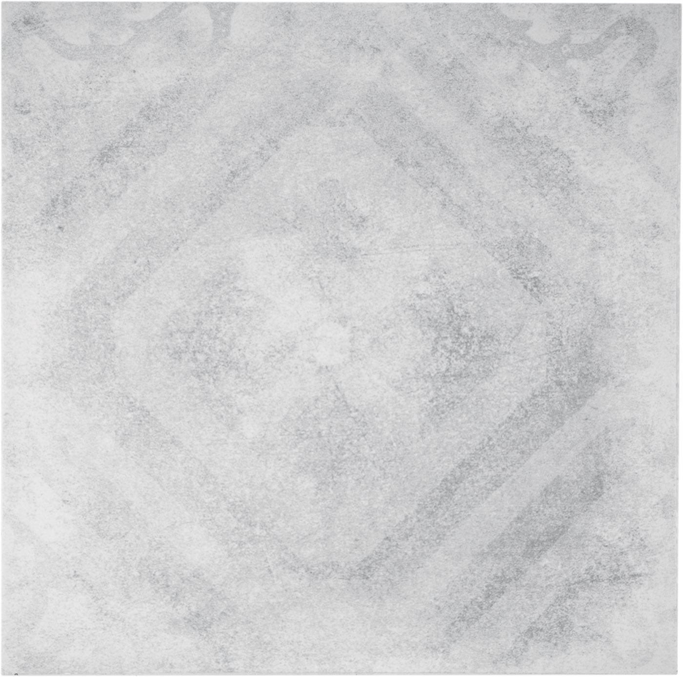 Bodenfliese,Wandfliese Terratinta Betonepoque White – Grey Matt White – Grey TTBEWG05N matt 20x20cm Dekor Louise 05 10mm