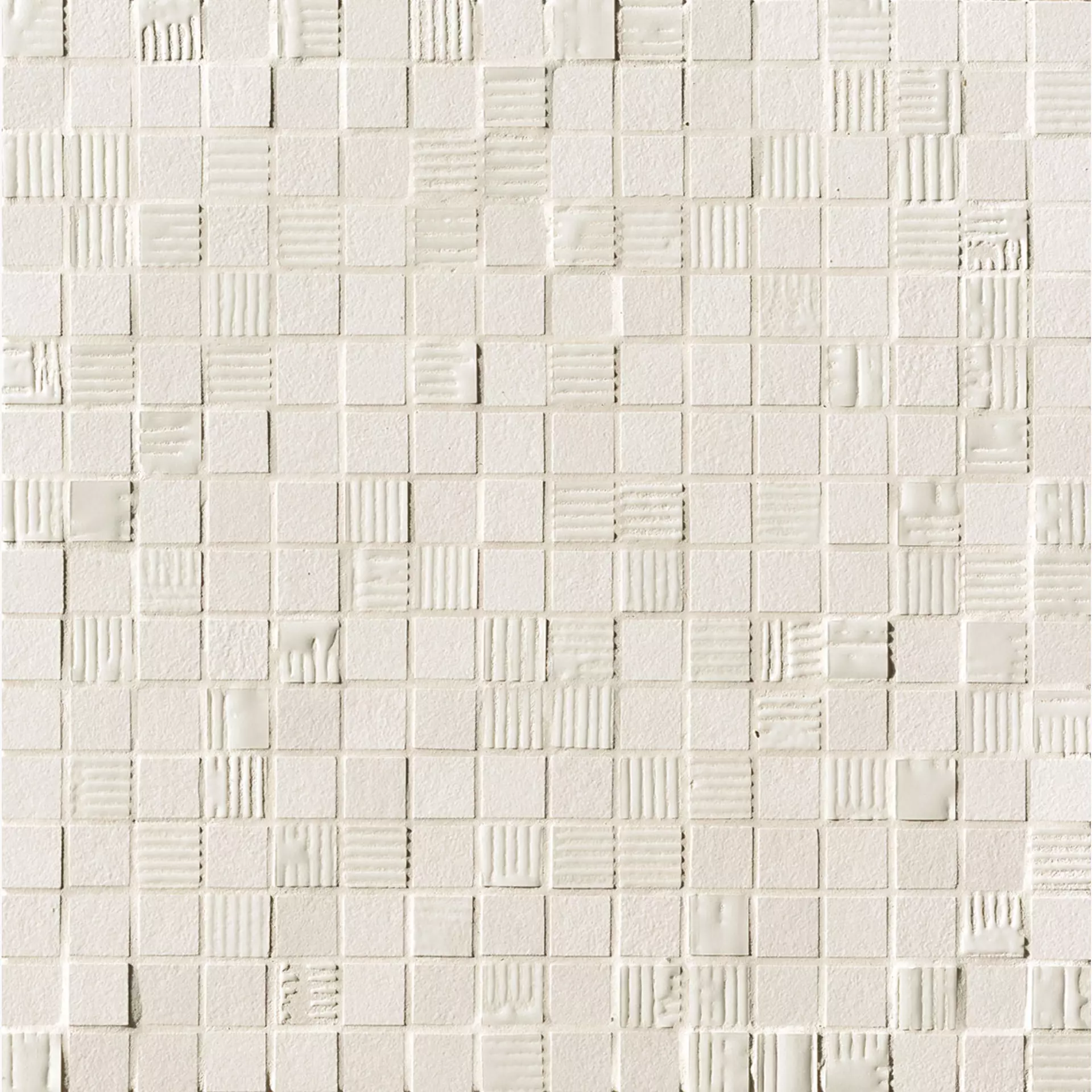 FAP Mat & More White Matt White fOW9 matt 30,5x30,5cm Mosaik