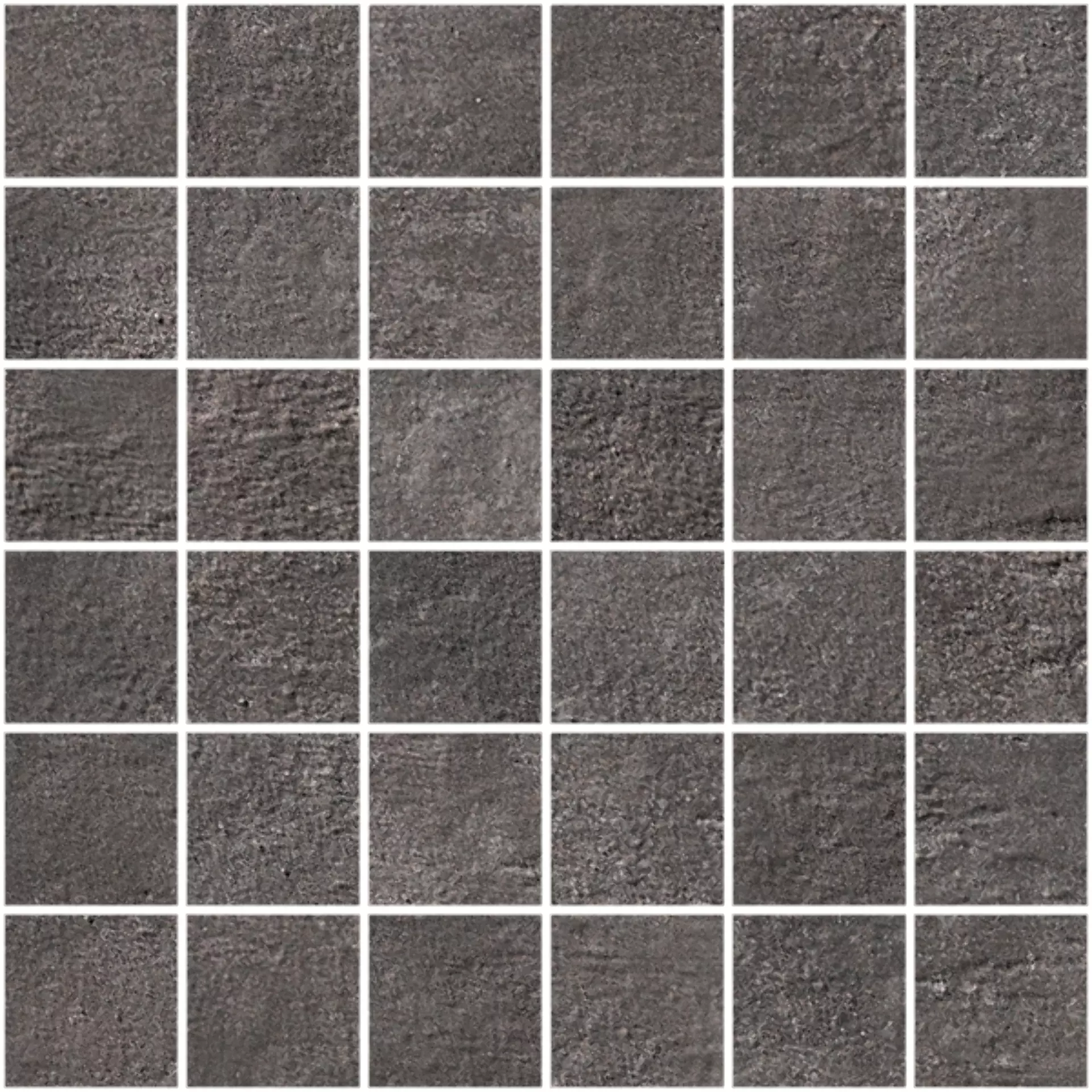 Magica Industry Iron Structured Mosaic 5x5 ID033MS 30x30cm rectified 10,5mm