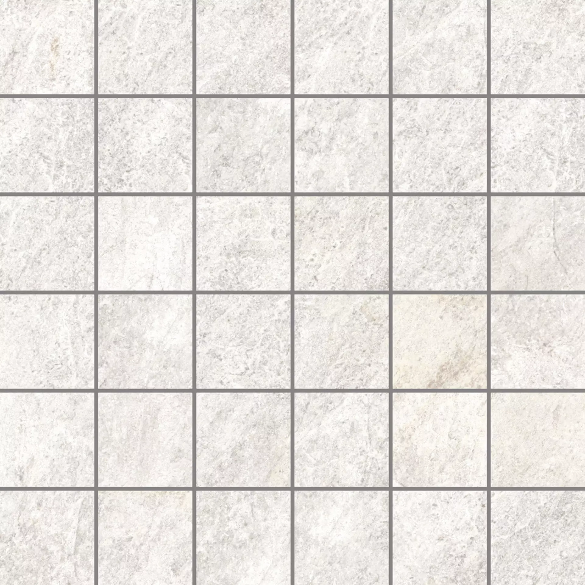 Rondine Quarzi White Naturale Mosaik J87321 30x30cm 9,5mm