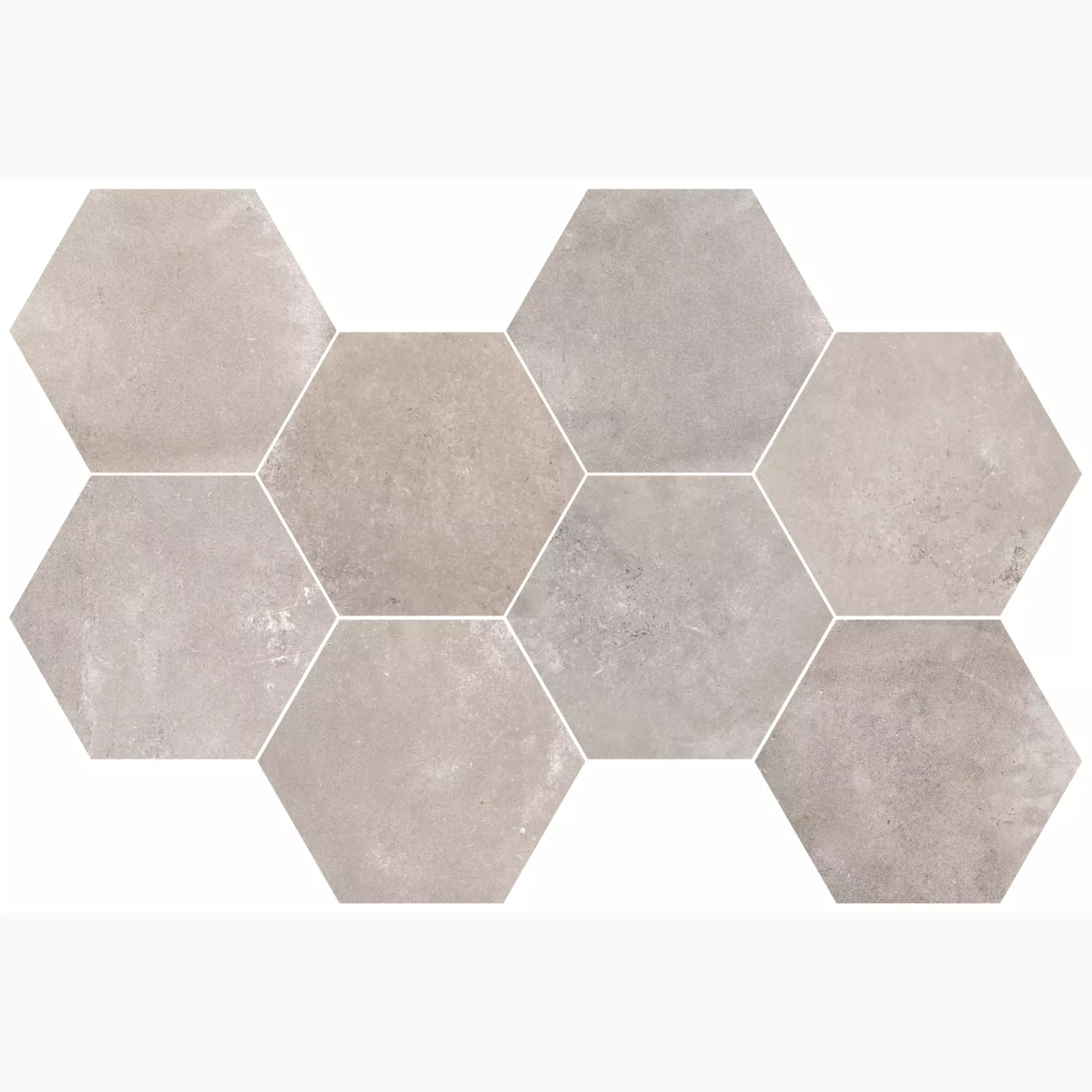 Flaviker Backstage Ash Naturale Mosaic Hexagon BKES22R 30x50cm 8,5mm