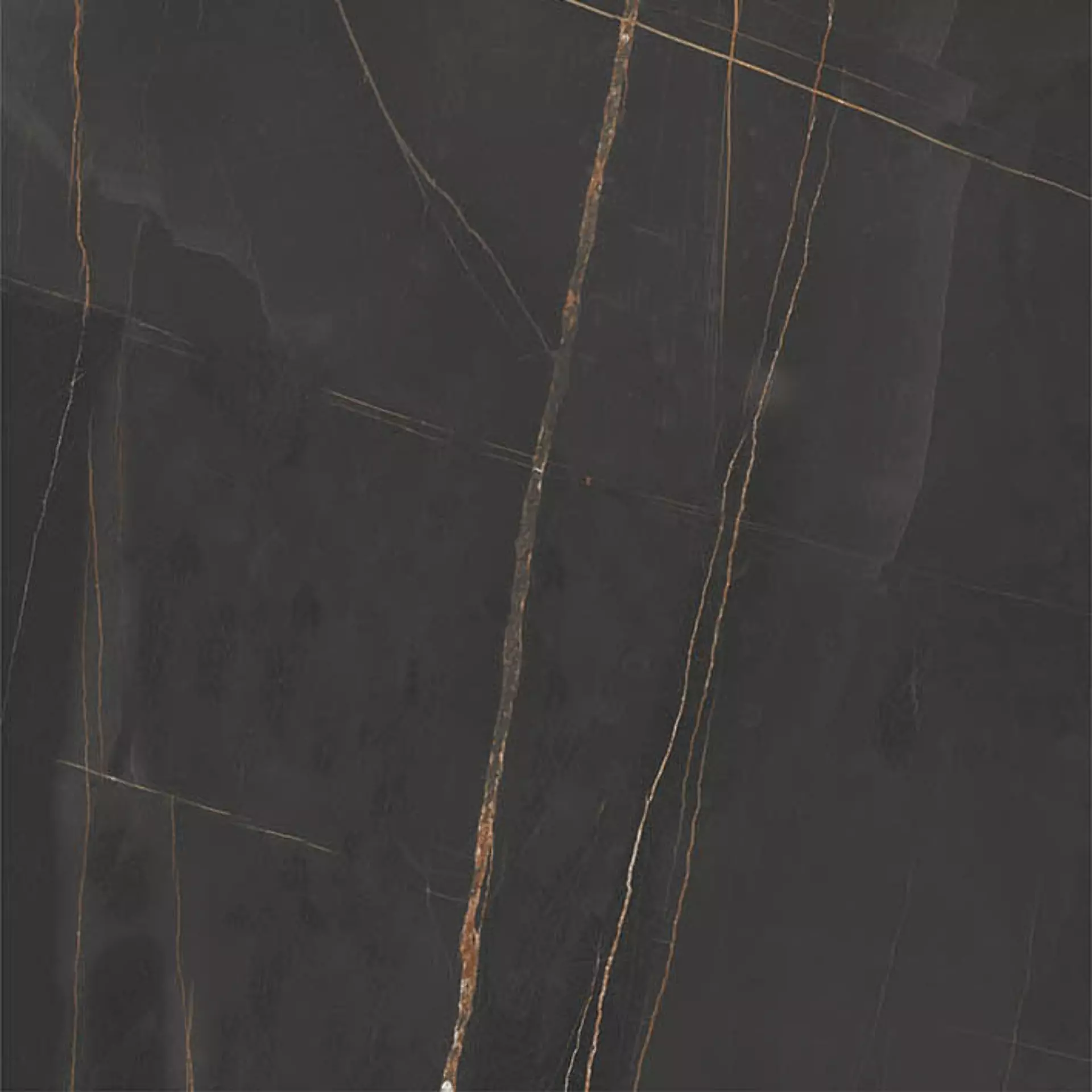 Herberia Marmi Pregiati Sahara Noir Lucido Sahara Noir HMPP09 glaenzend 60x60cm 10mm