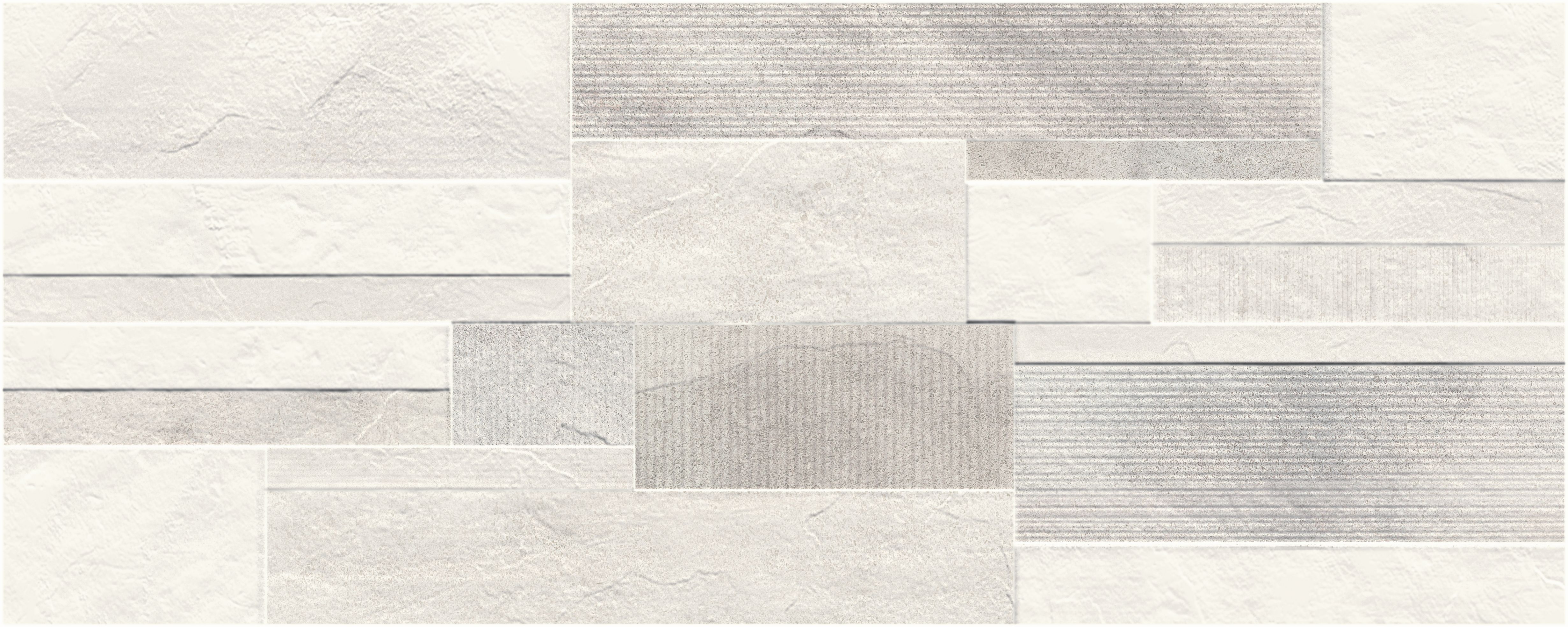 Ermes Aurelia Crossover White Naturale Decor Drywall PF00013905 20x50cm 7mm