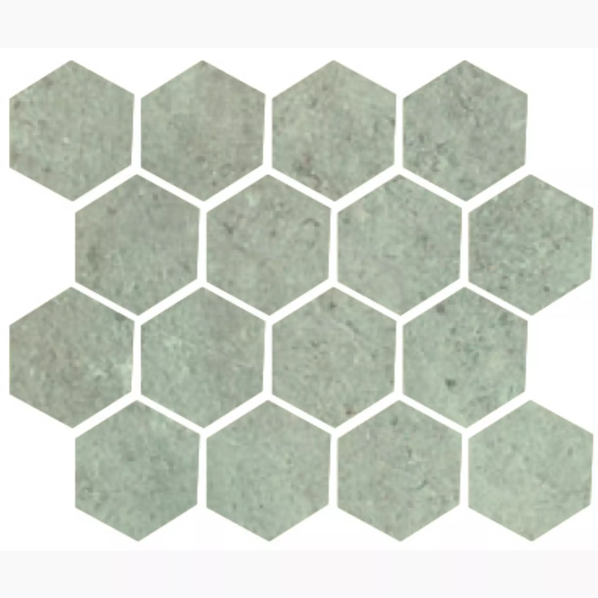 Serenissima Promenade Argento Naturale Mosaic Hexagon 1070681 25x30cm rectified