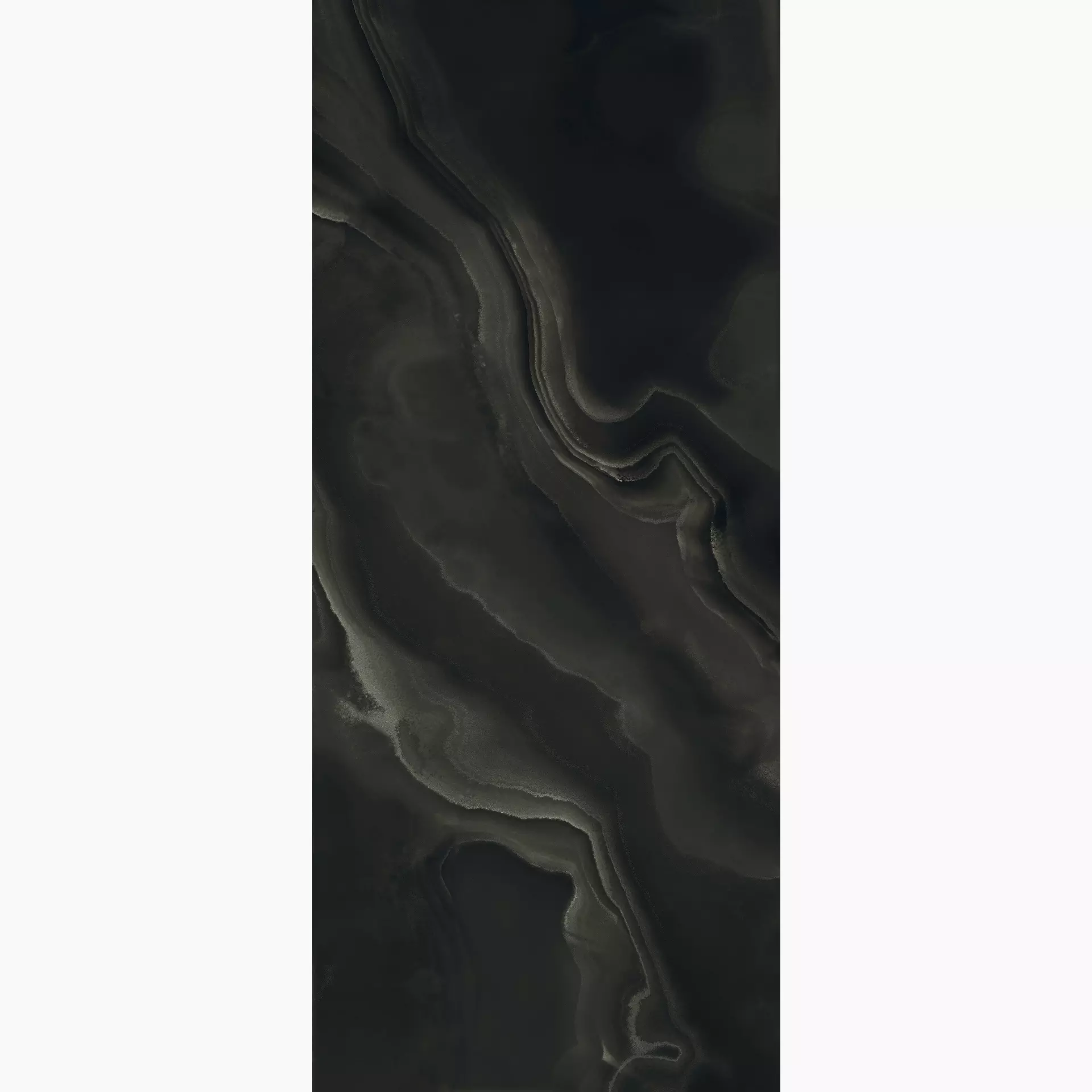 Florim Eccentric Luxe Smoky Black Glossy Smoky Black 778820 glaenzend 120x280cm rektifiziert 6mm