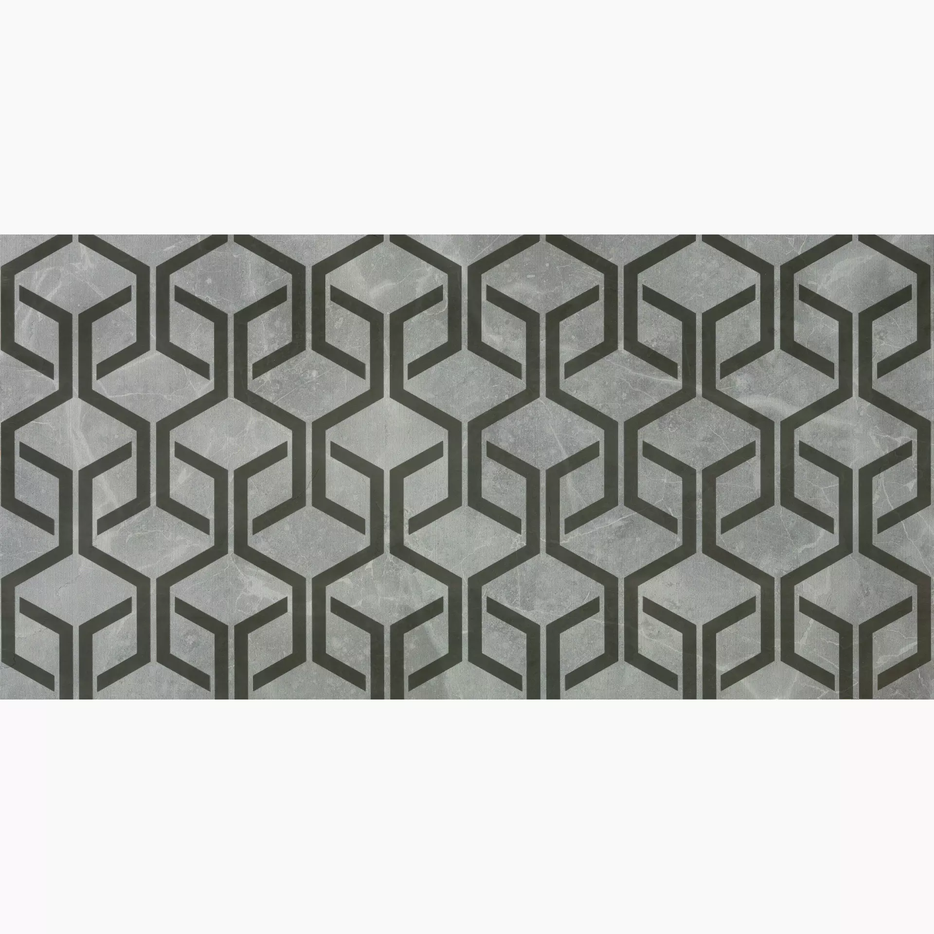 Atlasconcorde Marvel Pro Grey Fleury Lucido Hexagon 8MHG 40x80cm rectified