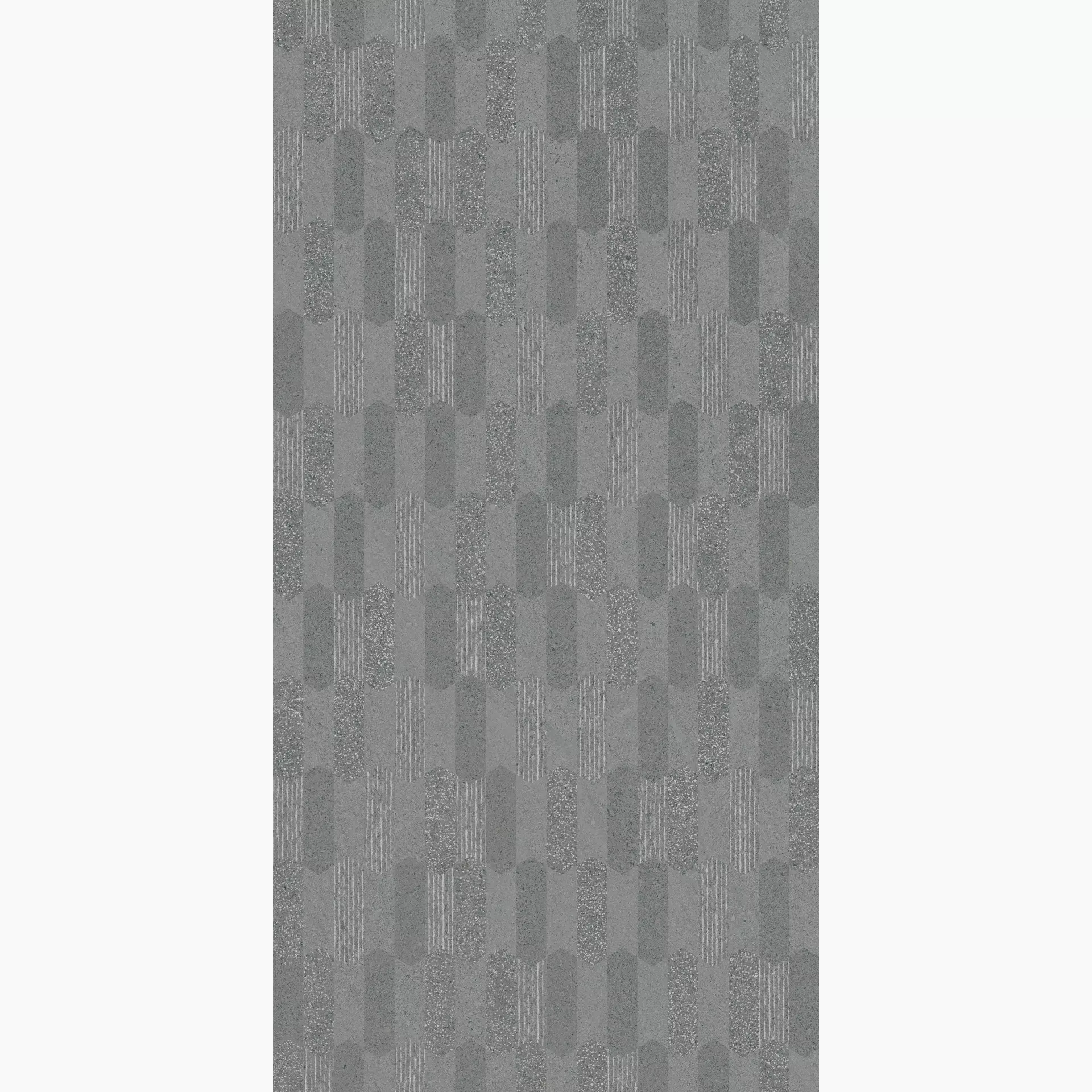 Flaviker Rockin Grey Naturale Grey PF60010126 natur 60x120cm Dekor Lozenge rektifiziert 8,5mm