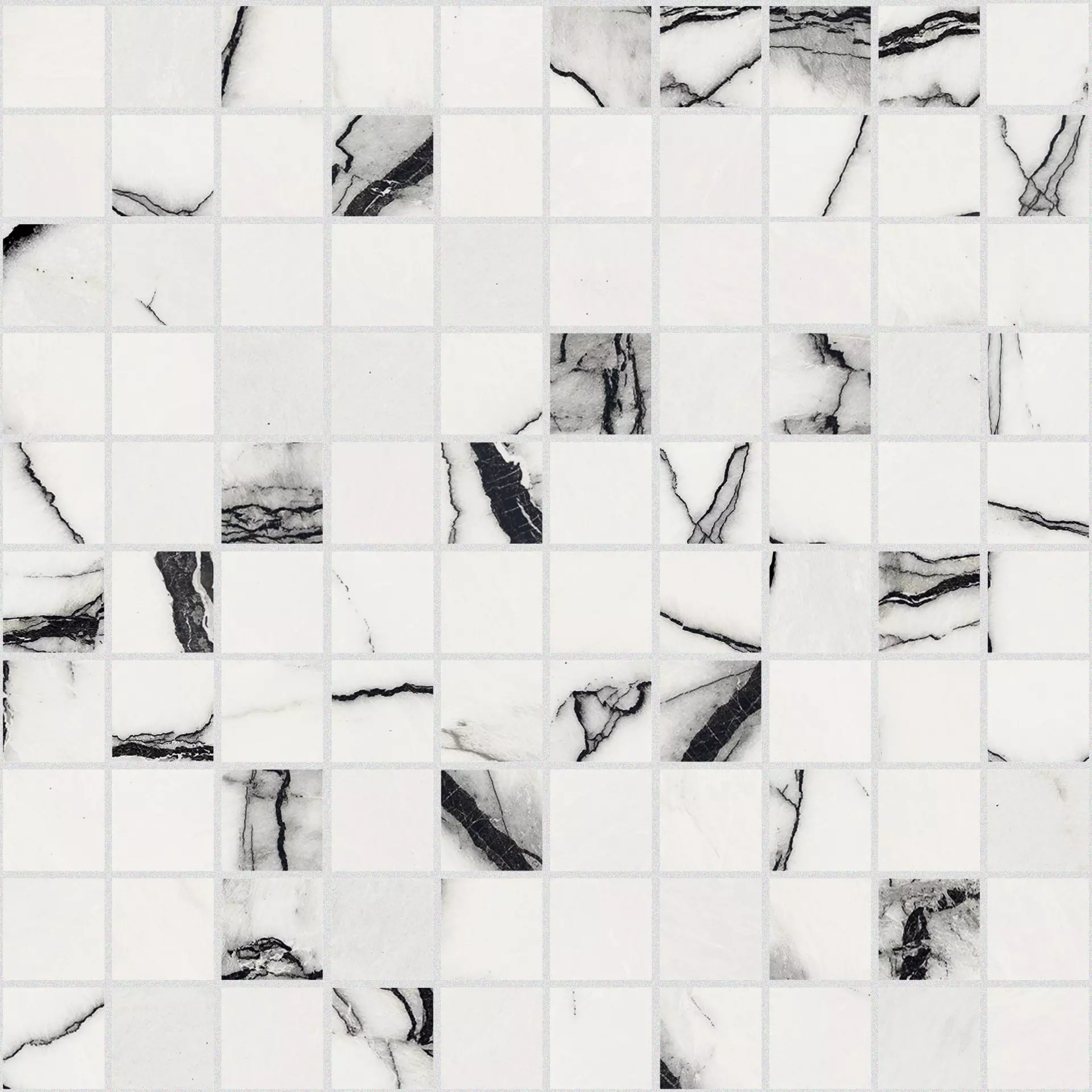 Florim B&W Marble Breach Naturale – Matt Mosaic 3x3 767389 3x3cm rectified 9mm