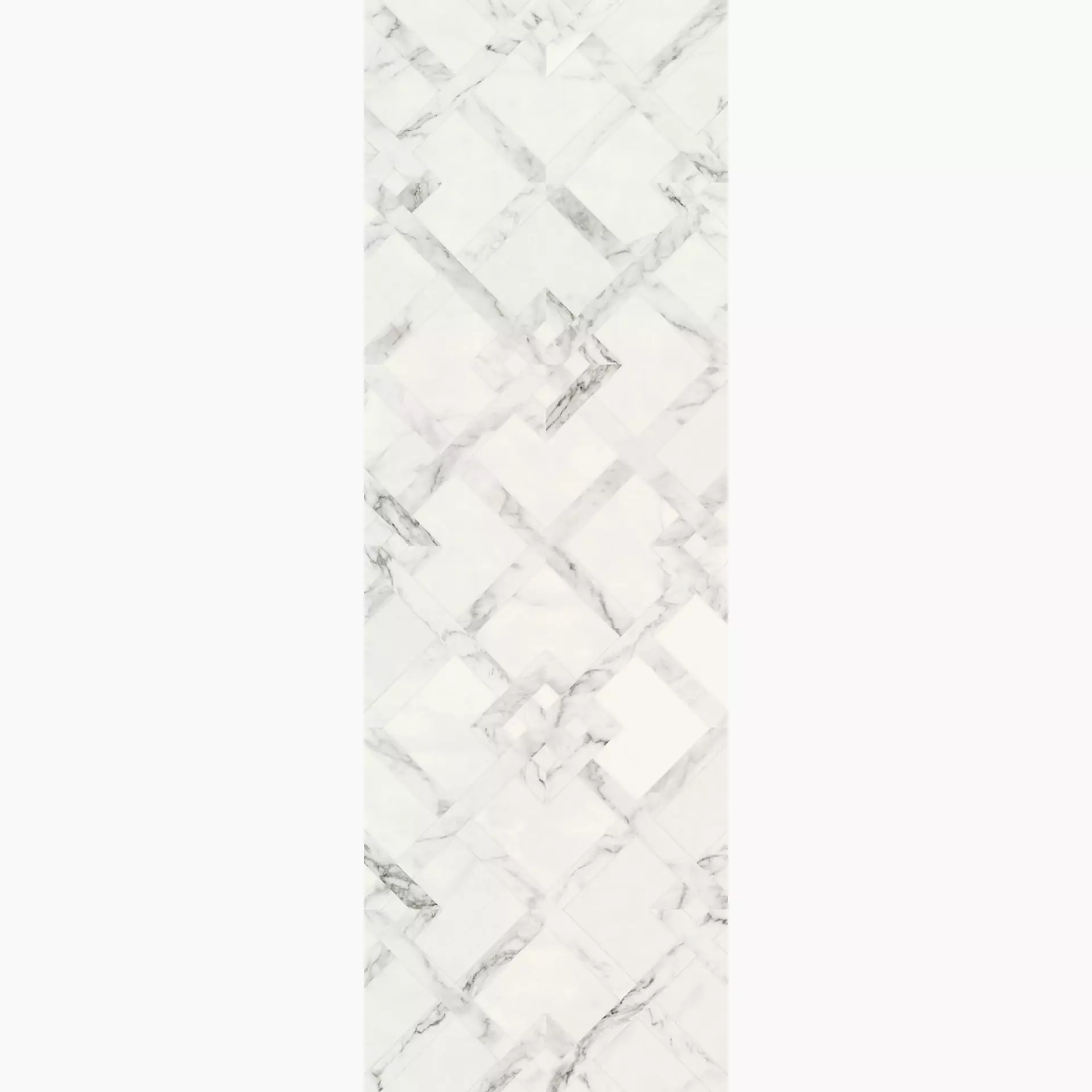 Villeroy & Boch Marble Arch Magic White Glossy Dekor 1440-MA01 40x120cm rektifiziert 11mm