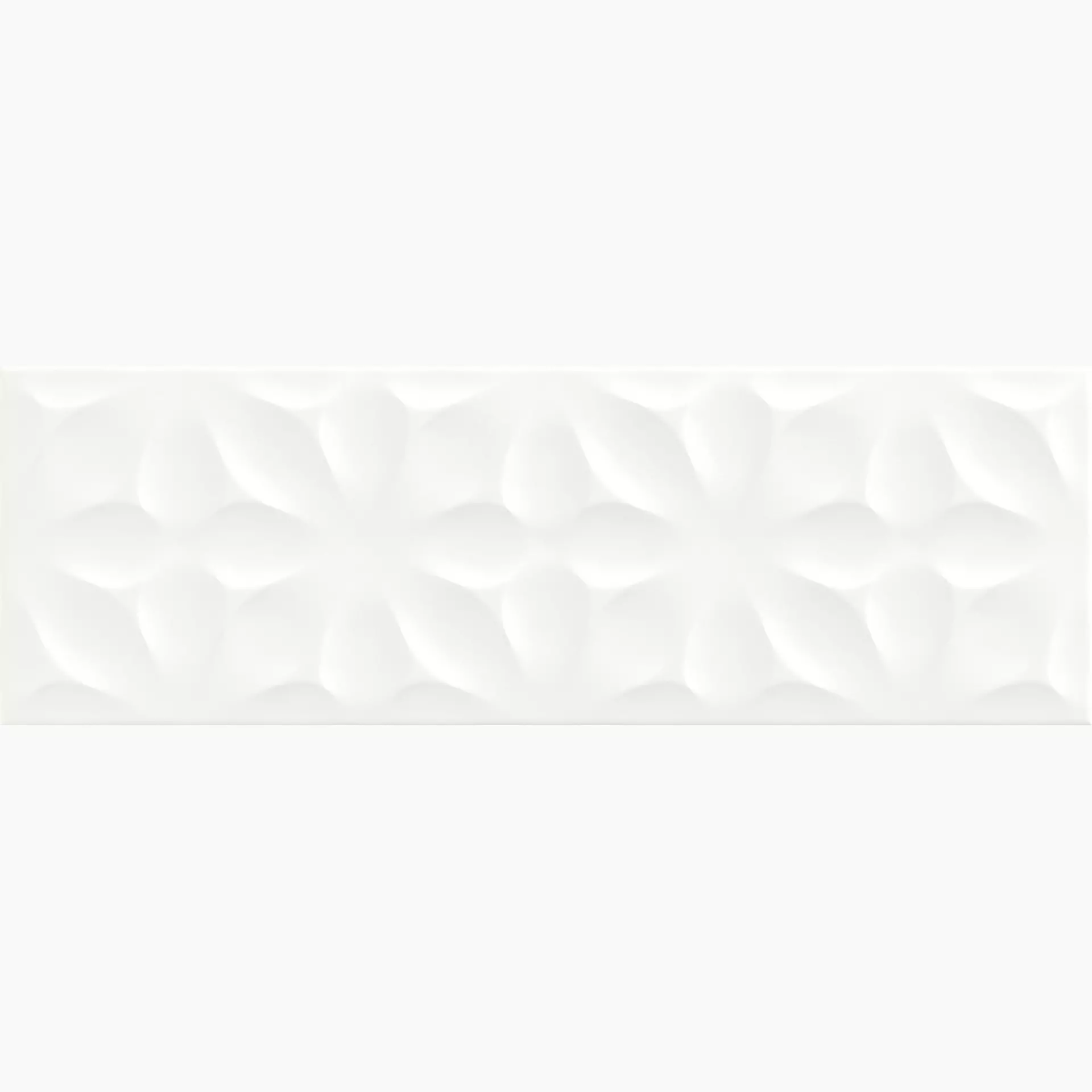 Ragno Freestyle White Matt Struttura Fiore 3D R6TU matt struttura 25x76cm 9mm