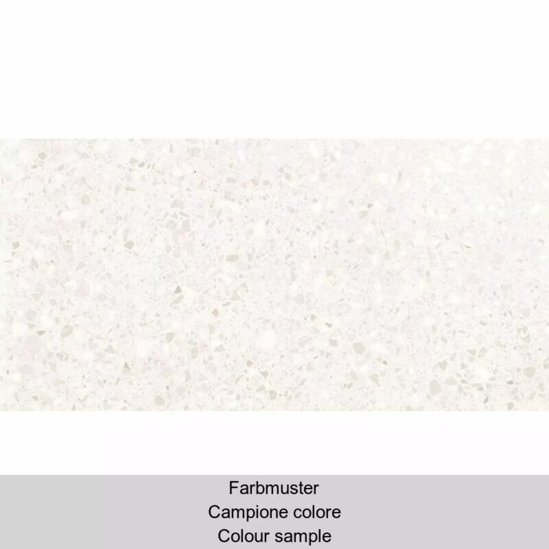 Casalgrande Terrazzo White Naturale – Matt White 11300041 natur matt 37,5x75,5cm rektifiziert 10mm