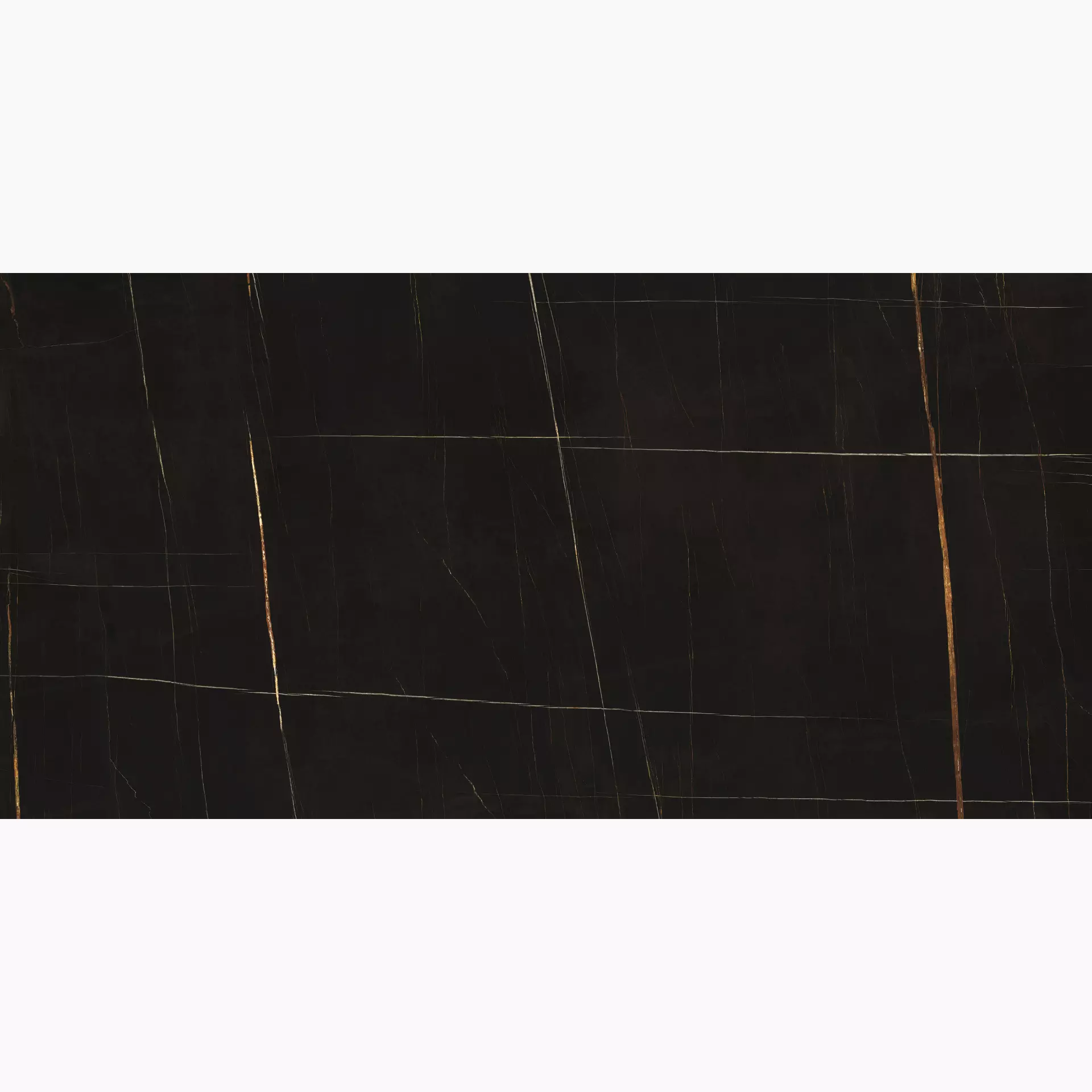 Ariostea Ultra Marmi Sahara Noir Lucidato Shiny Sahara Noir UM6L300585 glaenzend poliert 150x300cm 6mm