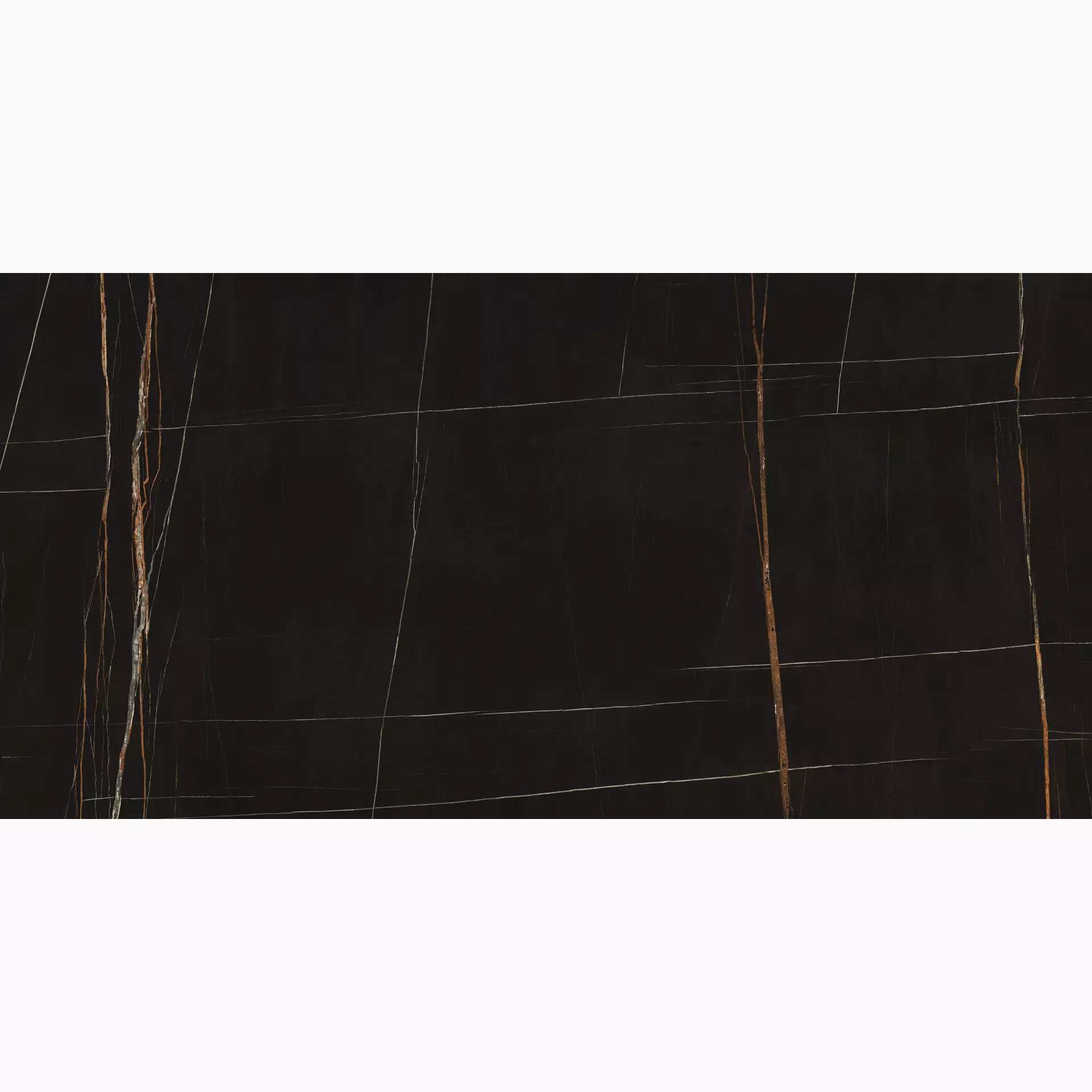 Ariostea Ultra Marmi Sahara Noir Levigato Silk Sahara Noir UM6SK300585 geschliffen silk 150x300cm 6mm