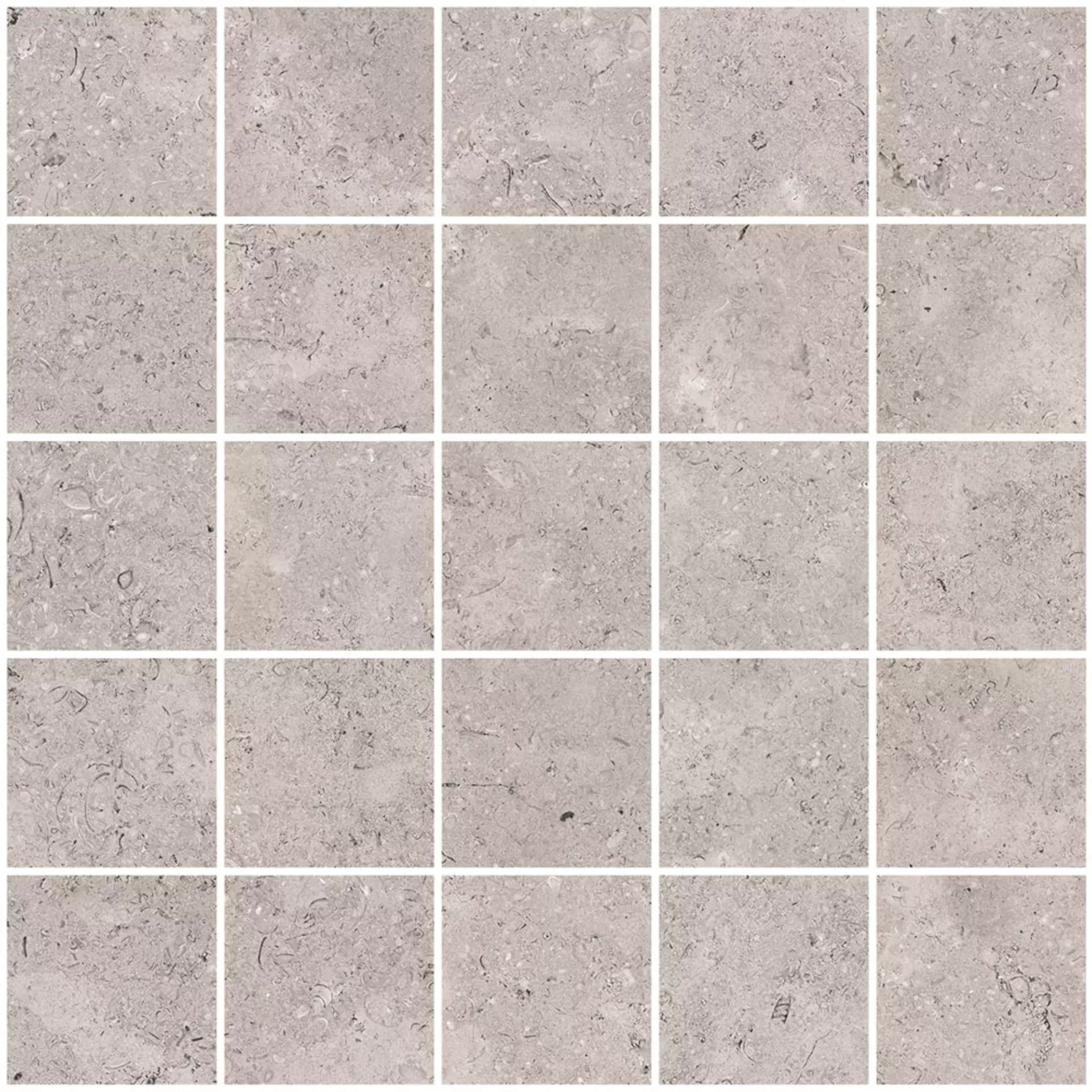 Sant Agostino Unionstone 2 Cedre Grey Natural Mosaic CSAMCEGR30 30x30cm rectified 10mm