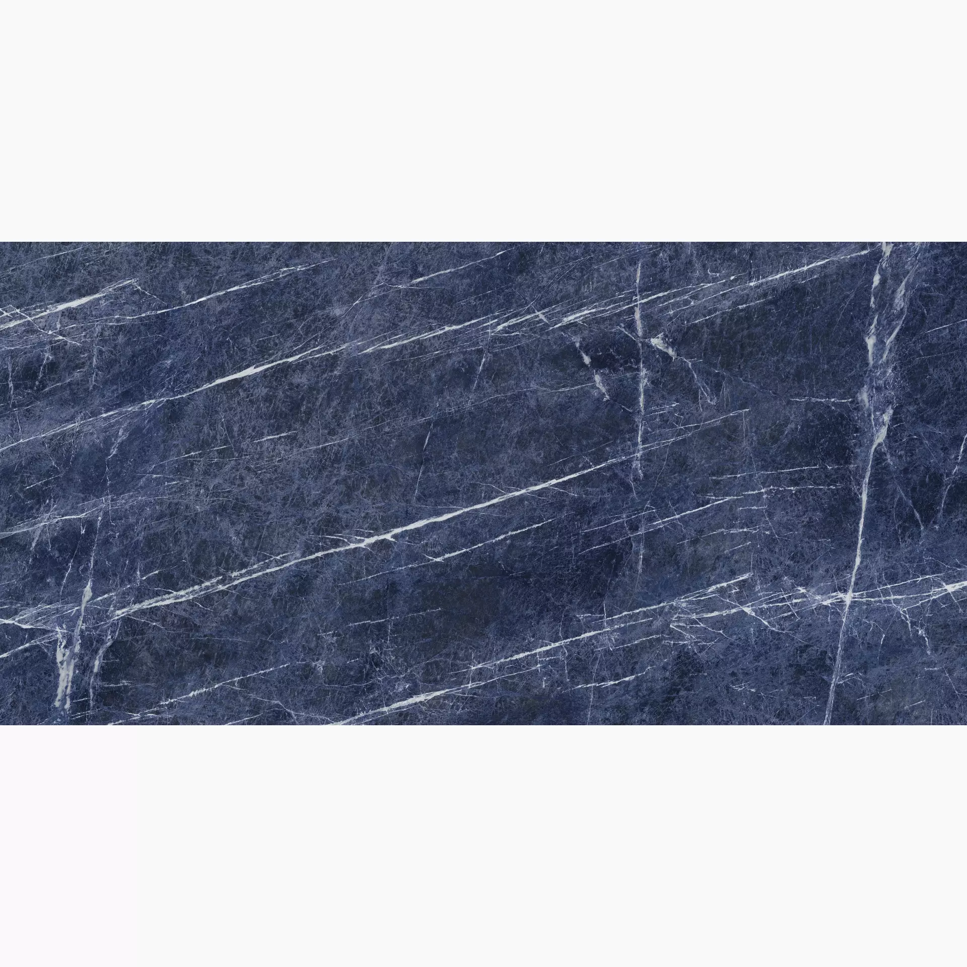 Ariostea Ultra Marmi Sodalite Blu Lucidato Shiny Block A UM6L300678A 150x300cm rectified 6mm