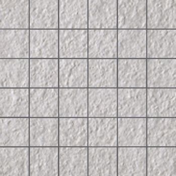 Saime Luserna Bianco Roc Bianco 7669041 rutschhemmend strukturiert 30x30cm Mosaik 9mm