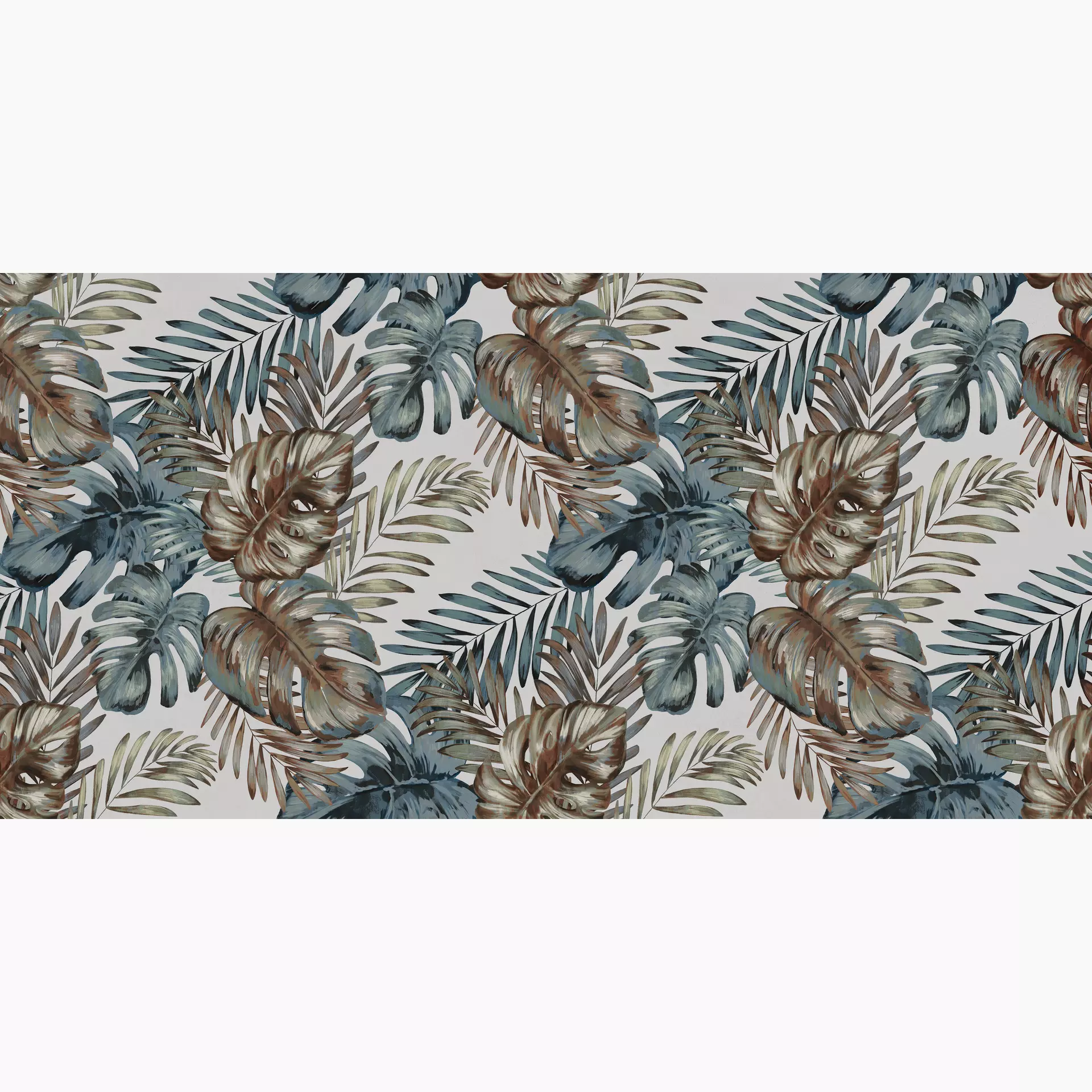 Ragno Decora Bianco – Beige – Terracotta – Blu Cleanout Natur Dekor Palm R9QF 60x120cm rektifiziert 8,5mm